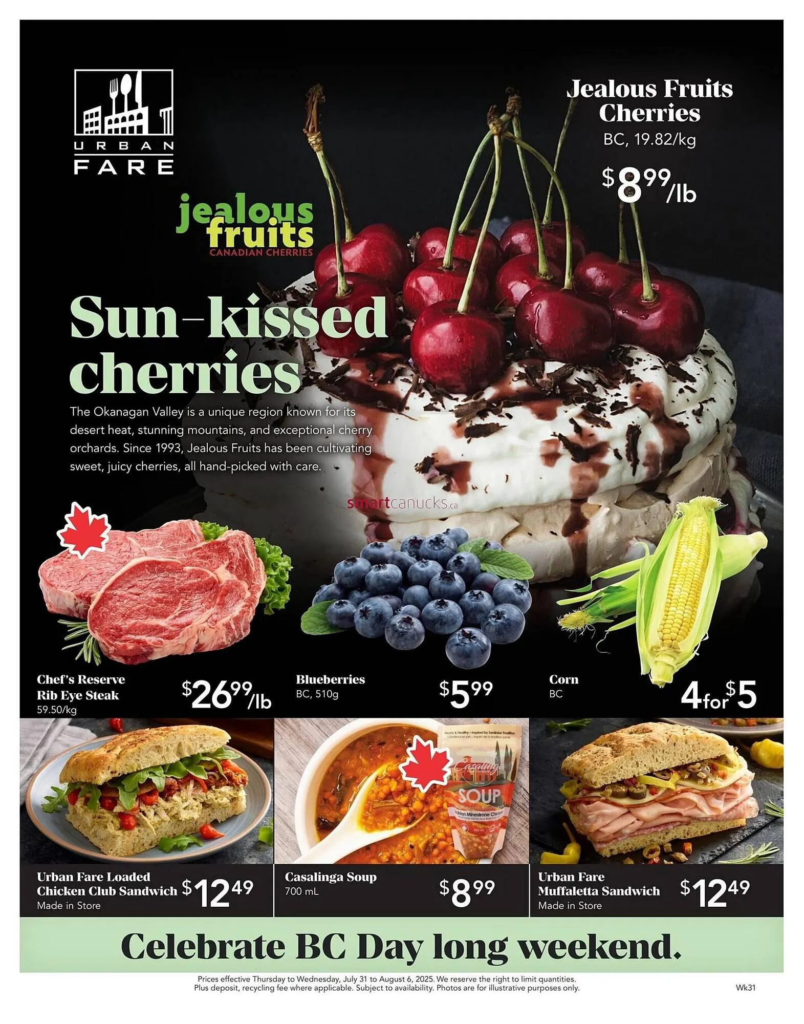 Urban Fare flyer from July 31 to August 20 2025 - flyer page 1