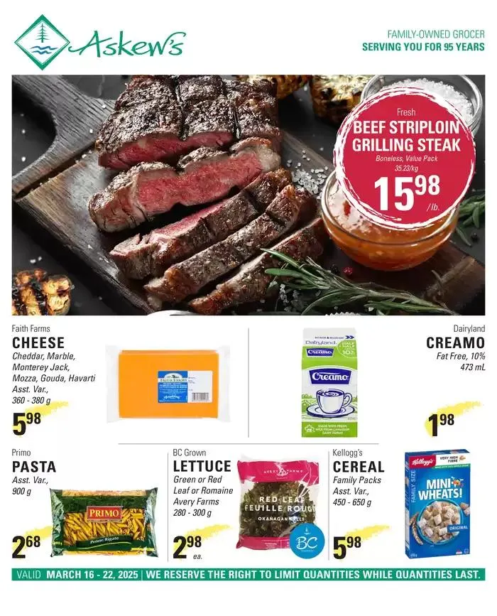 Current deals and offers - 1