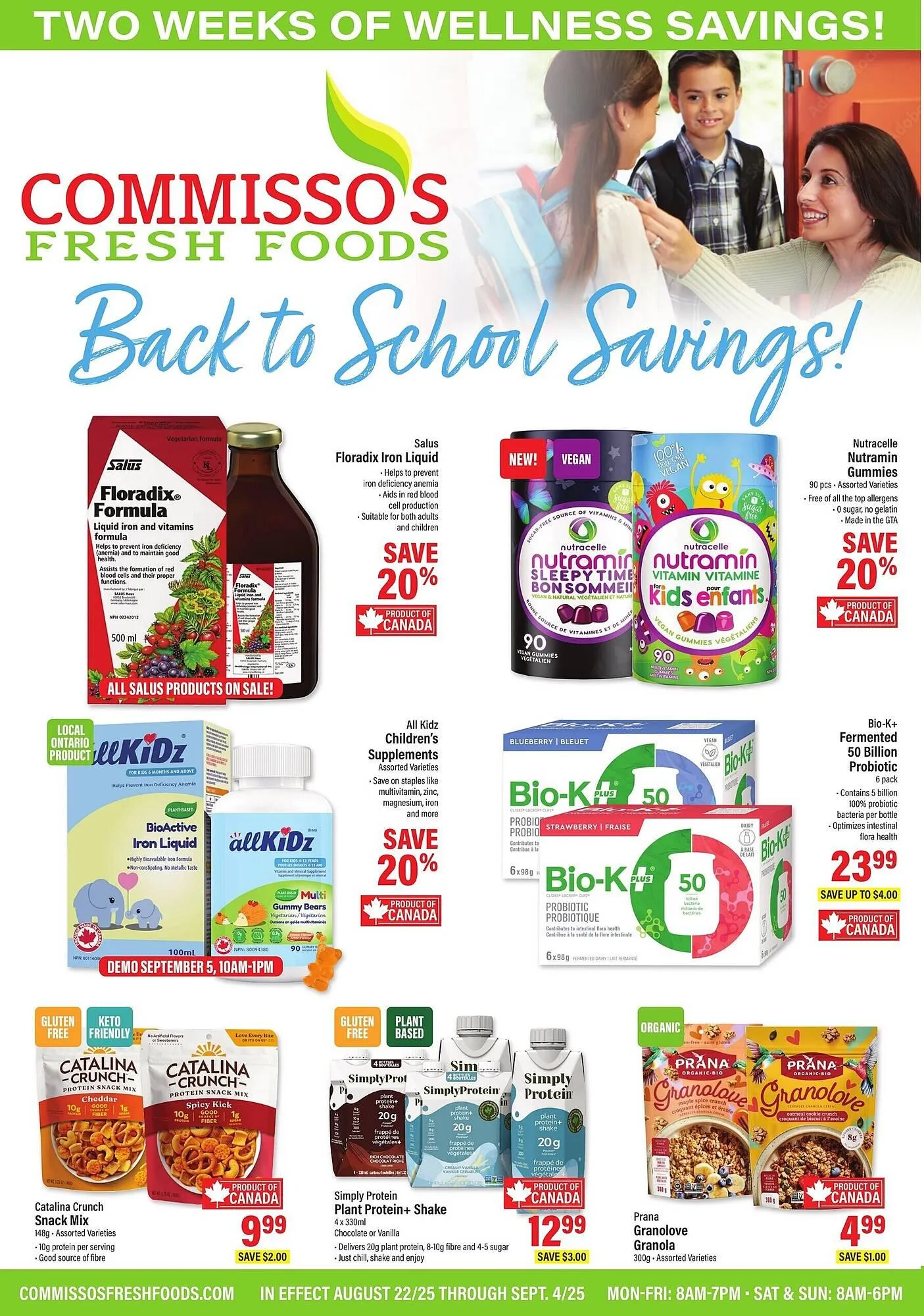 Commisso's Fresh Foods flyer from August 21 to August 27 2025 - flyer page 1