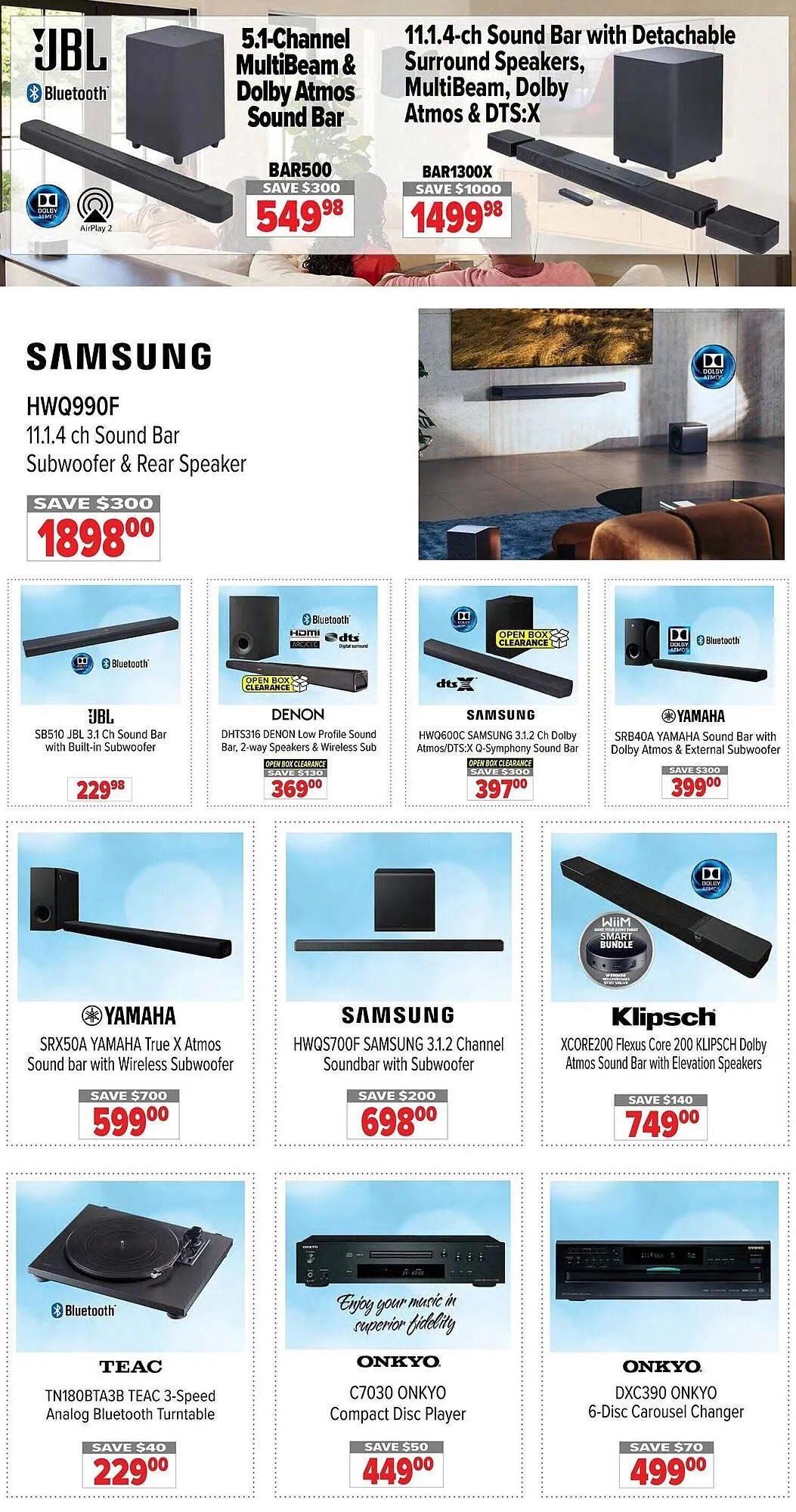 2001 Audio Video flyer from May 16 to May 23 2025 - flyer page 5