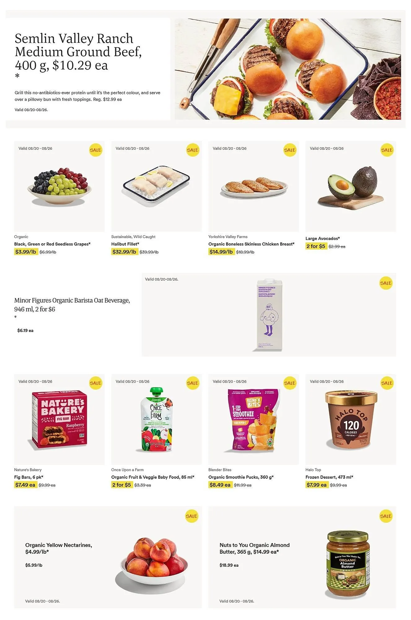 Whole Foods Market flyer from August 20 to August 26 2025 - flyer page 1
