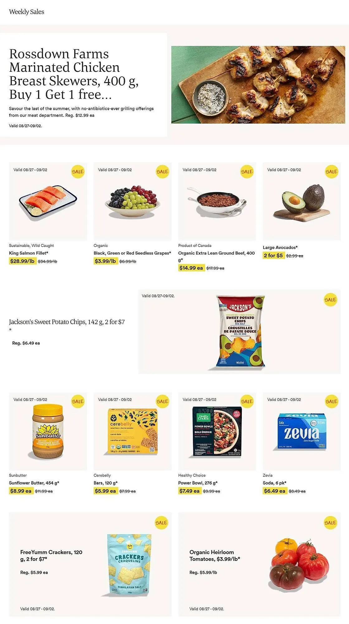 Whole Foods Market flyer from August 28 to September 4 2025 - flyer page 1