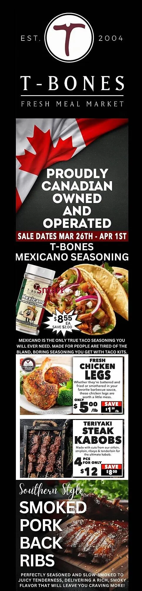 T-Bones flyer - 1