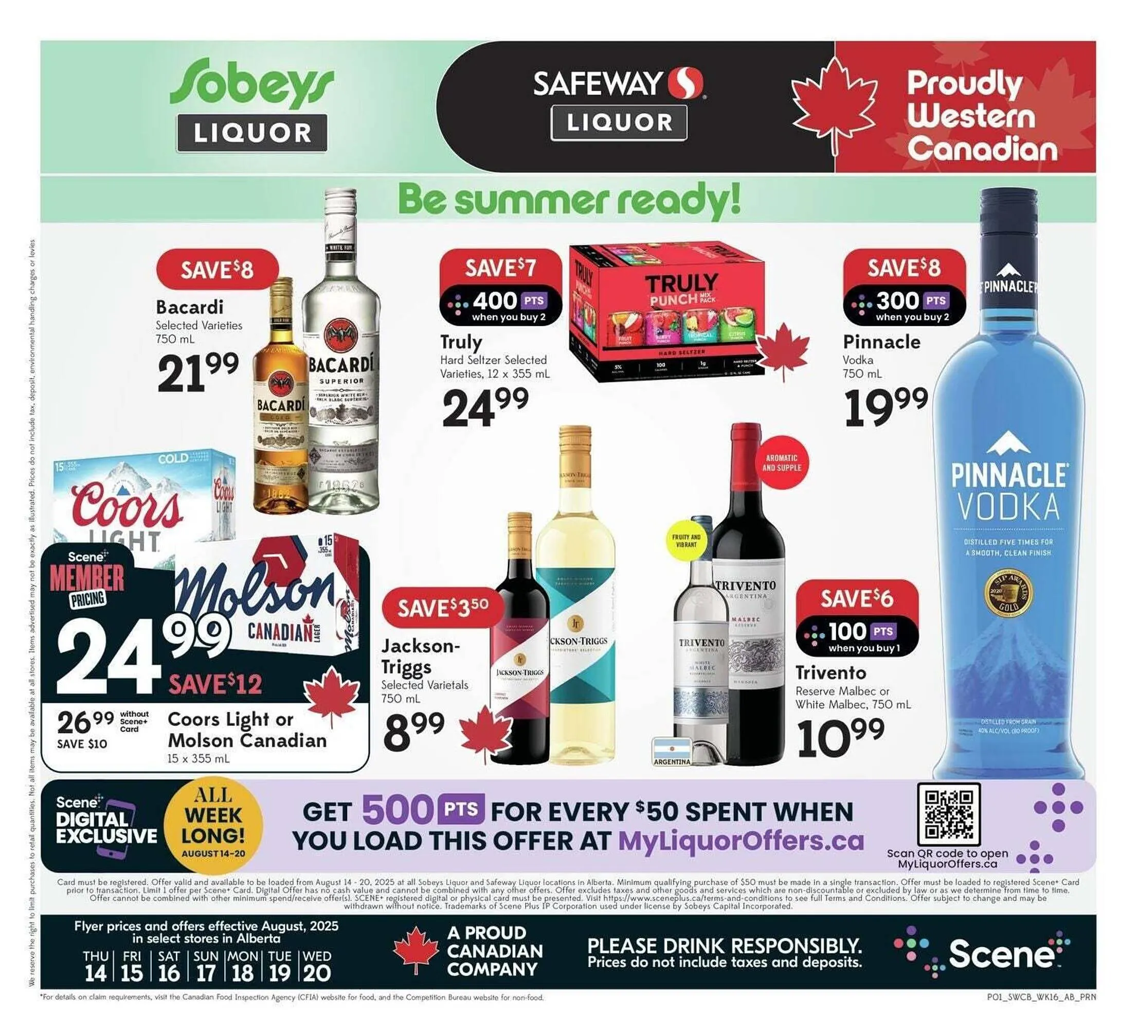 Safeway flyer from August 14 to August 21 2025 - flyer page 1