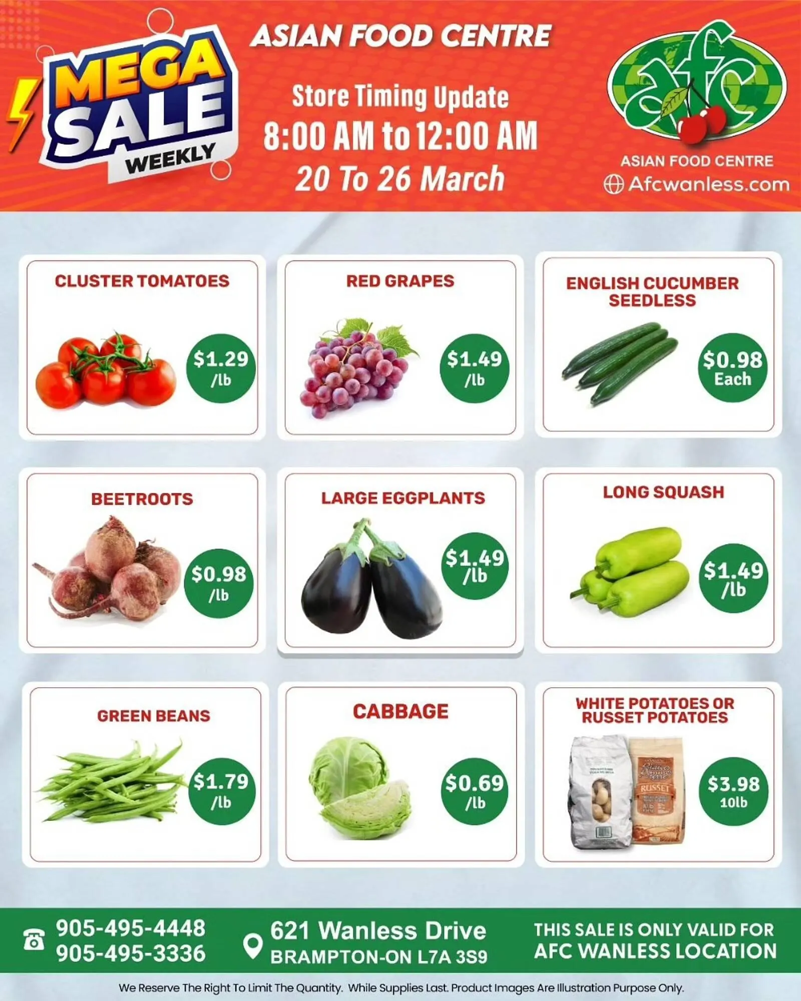 Asian Cash & Carry flyer - 1