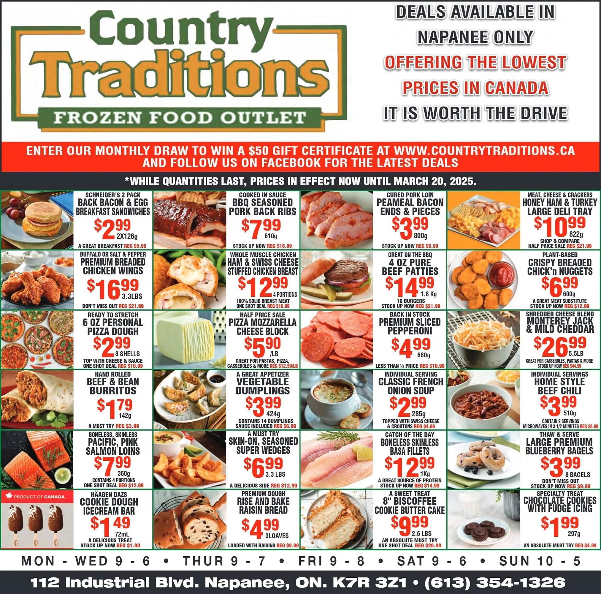 Country Traditions flyer - 1