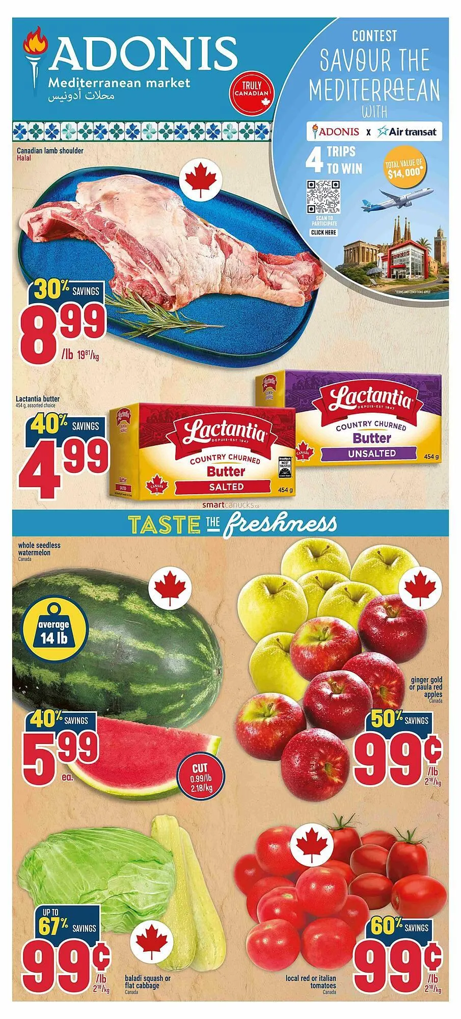 Marché Adonis flyer from August 28 to September 3 2025 - flyer page 1