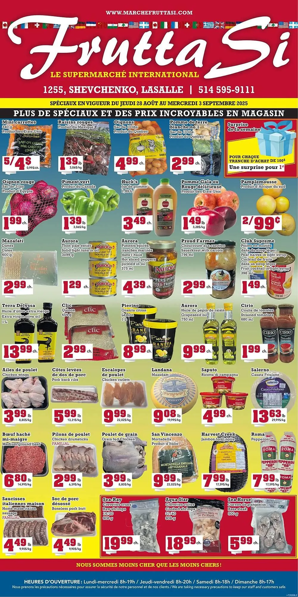 Frutta Si flyer from August 28 to September 3 2025 - flyer page 1