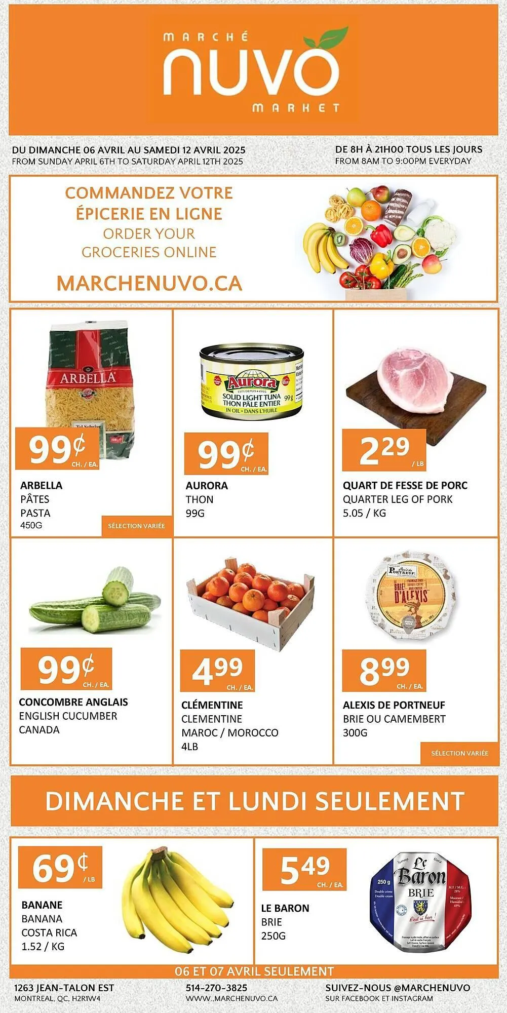 Marche Nuvo flyer - 1