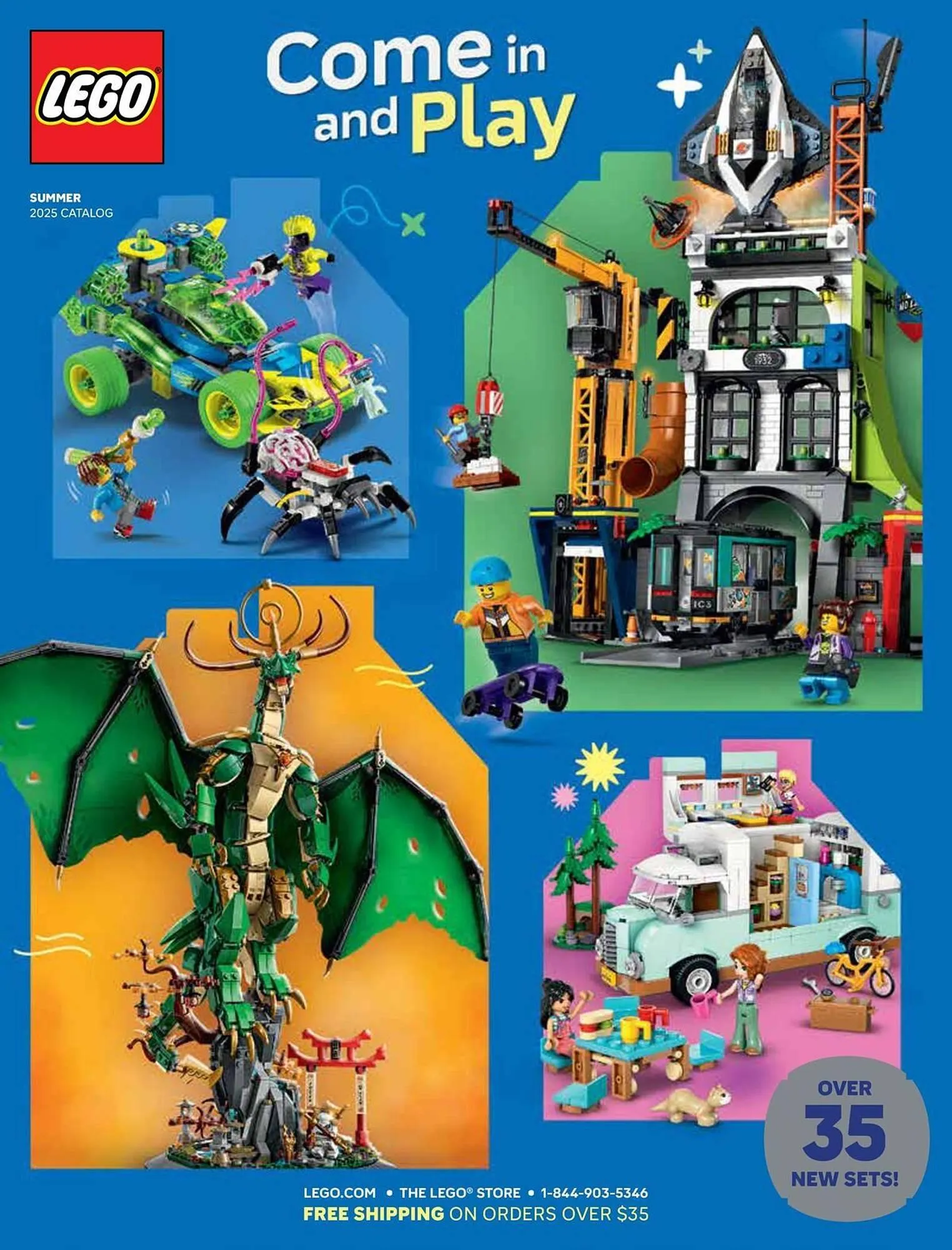Lego flyer from July 2 to August 31 2025 - flyer page 1