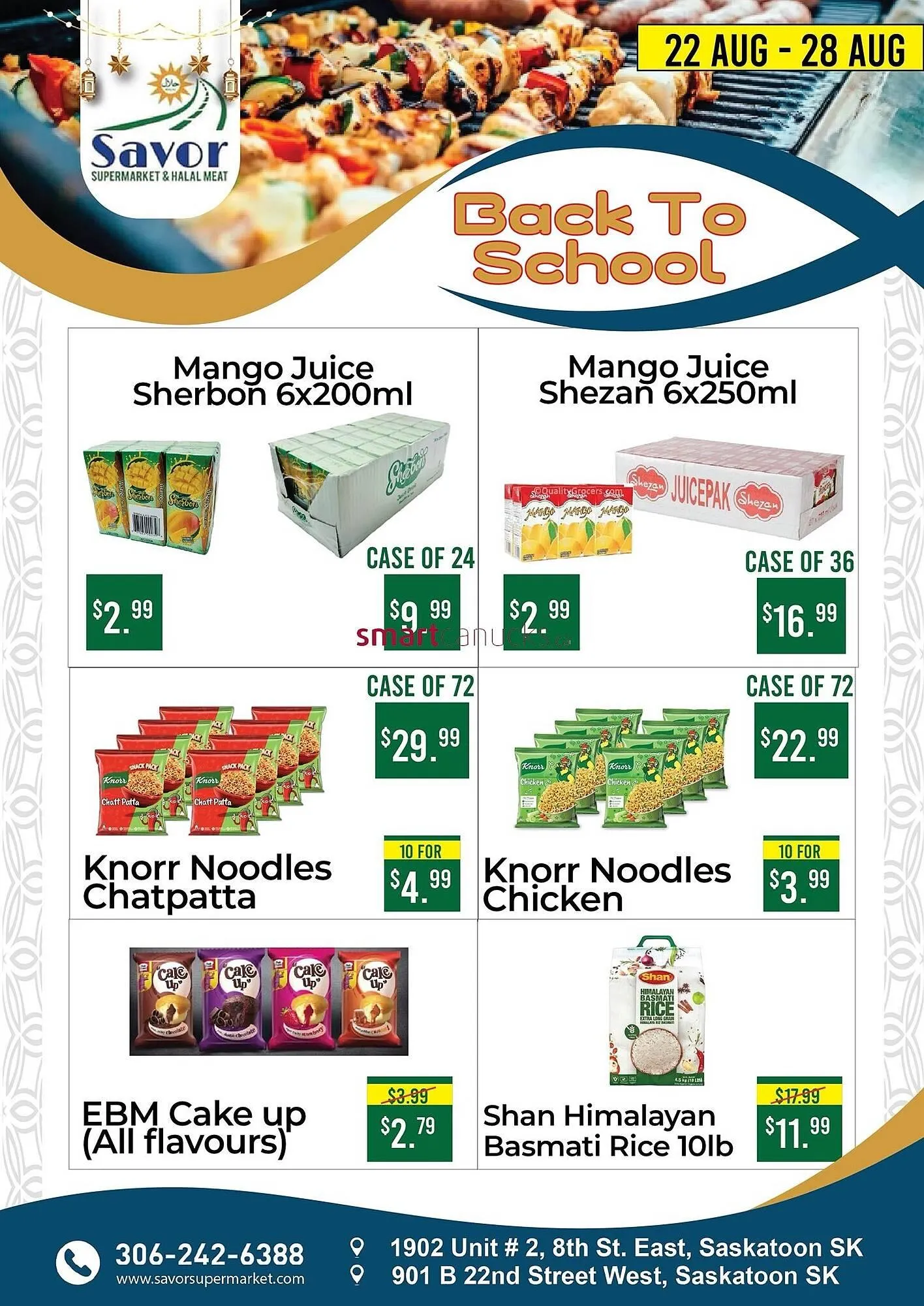 Savor Supermarket flyer from August 22 to August 28 2025 - flyer page 1
