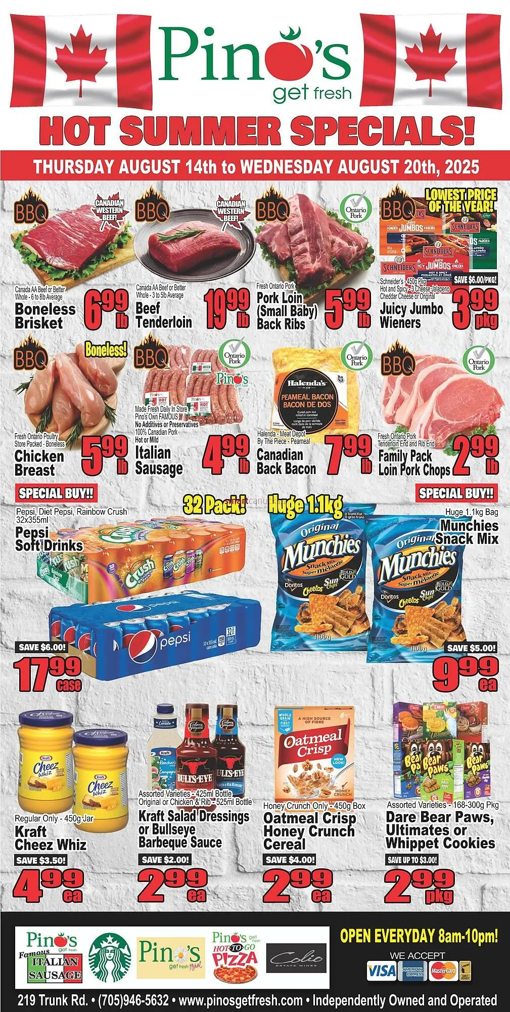 Pino's flyer from August 14 to August 20 2025 - flyer page 1