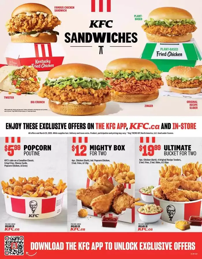 KFC NEW MENU - 1