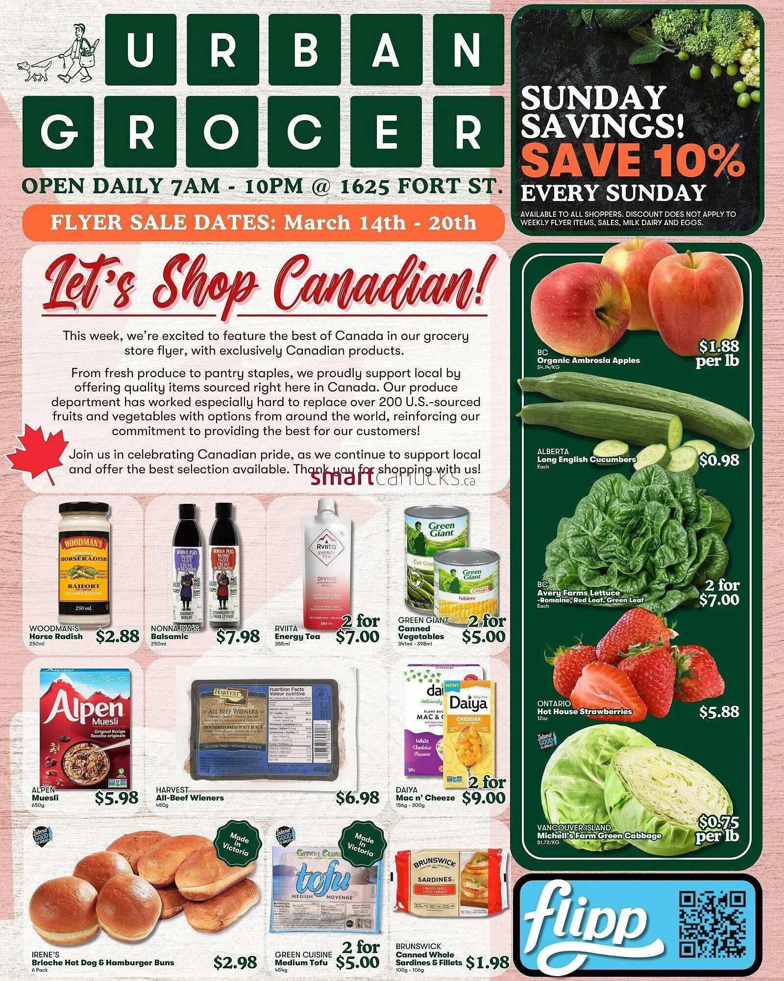 Urban Grocer flyer - 1