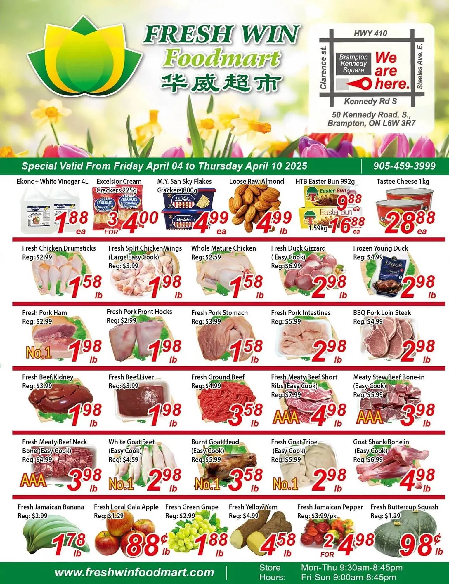 Fresh Win Foodmart flyer - 1