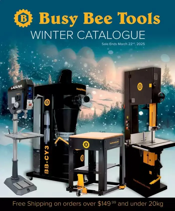 Busy Bee Tools Winter Catalogue - 1