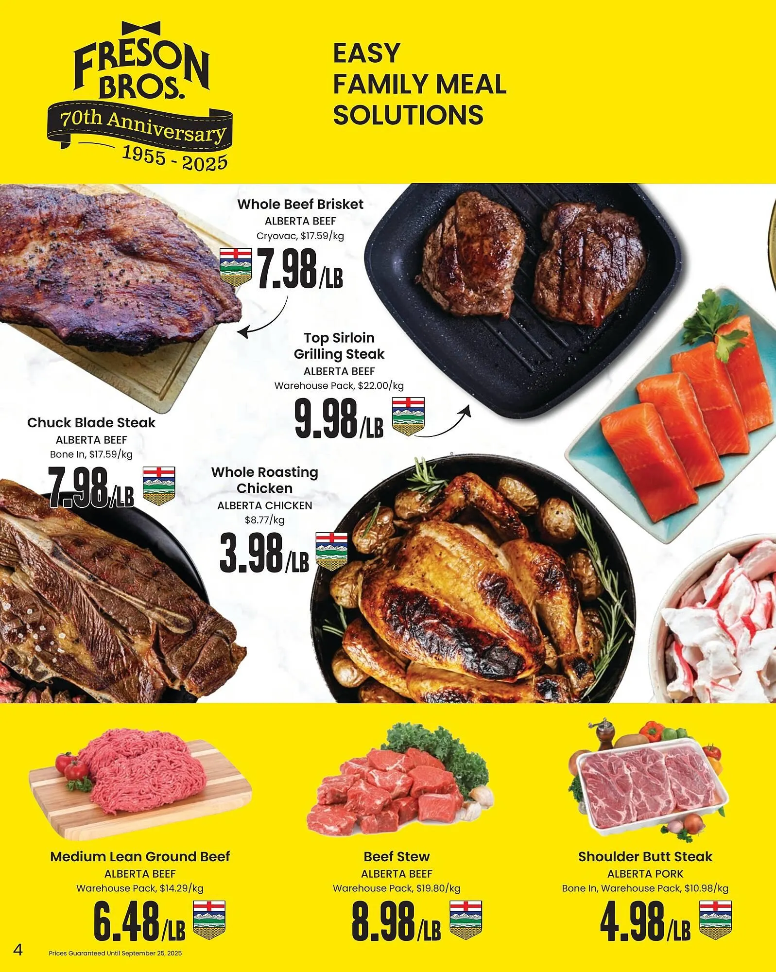 Freson Bros flyer from August 29 to September 25 2025 - flyer page 4