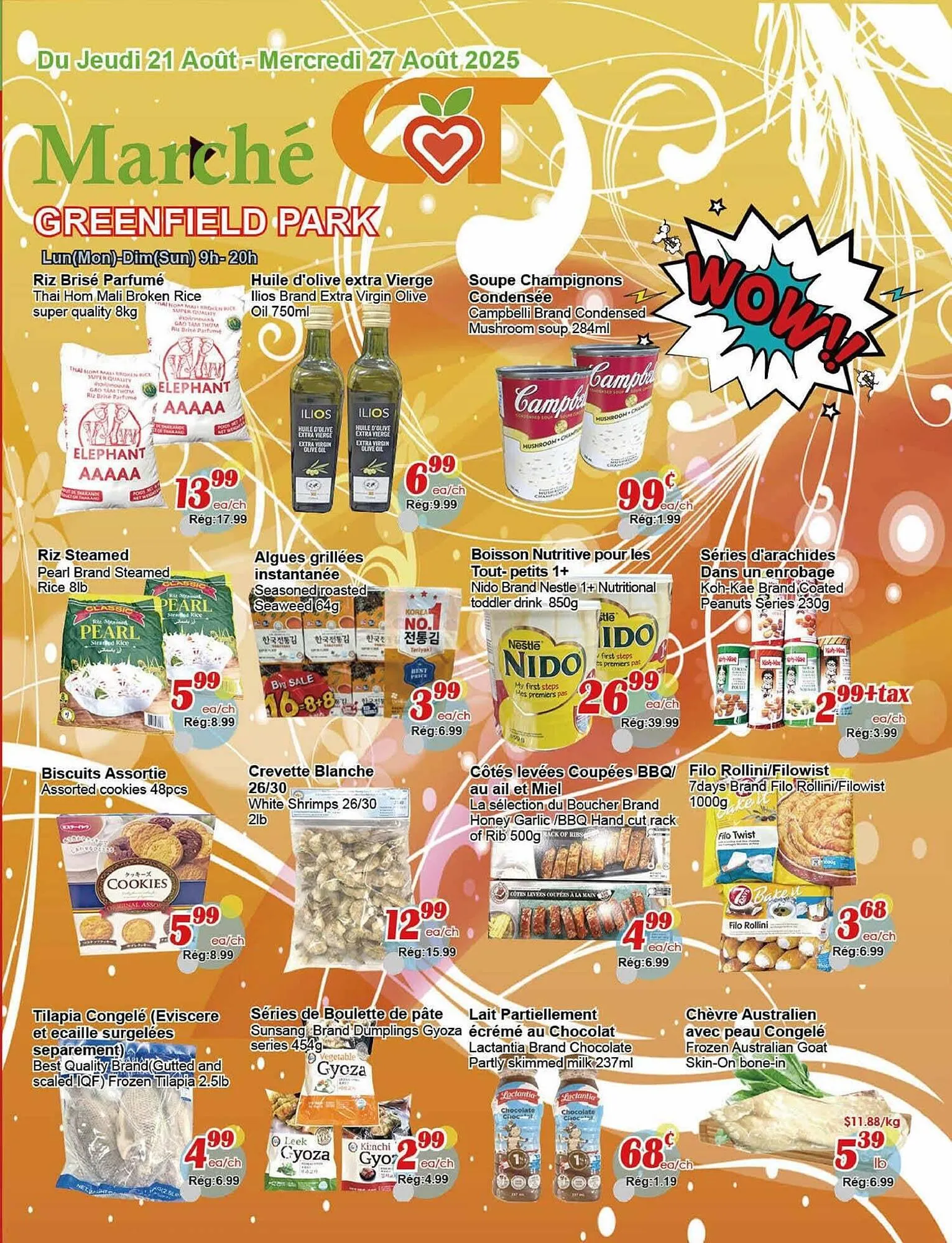 Marche C&T flyer from August 21 to September 11 2025 - flyer page 1
