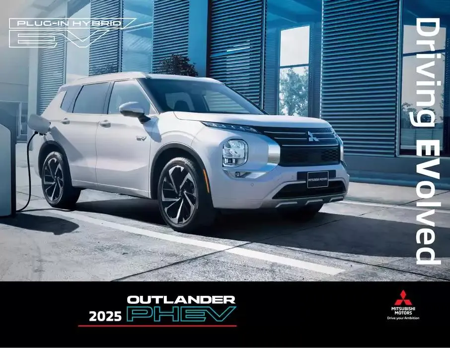 Mitsubishi 2025 Outlander PHEV from January 21 to January 21 2026 - flyer page 1