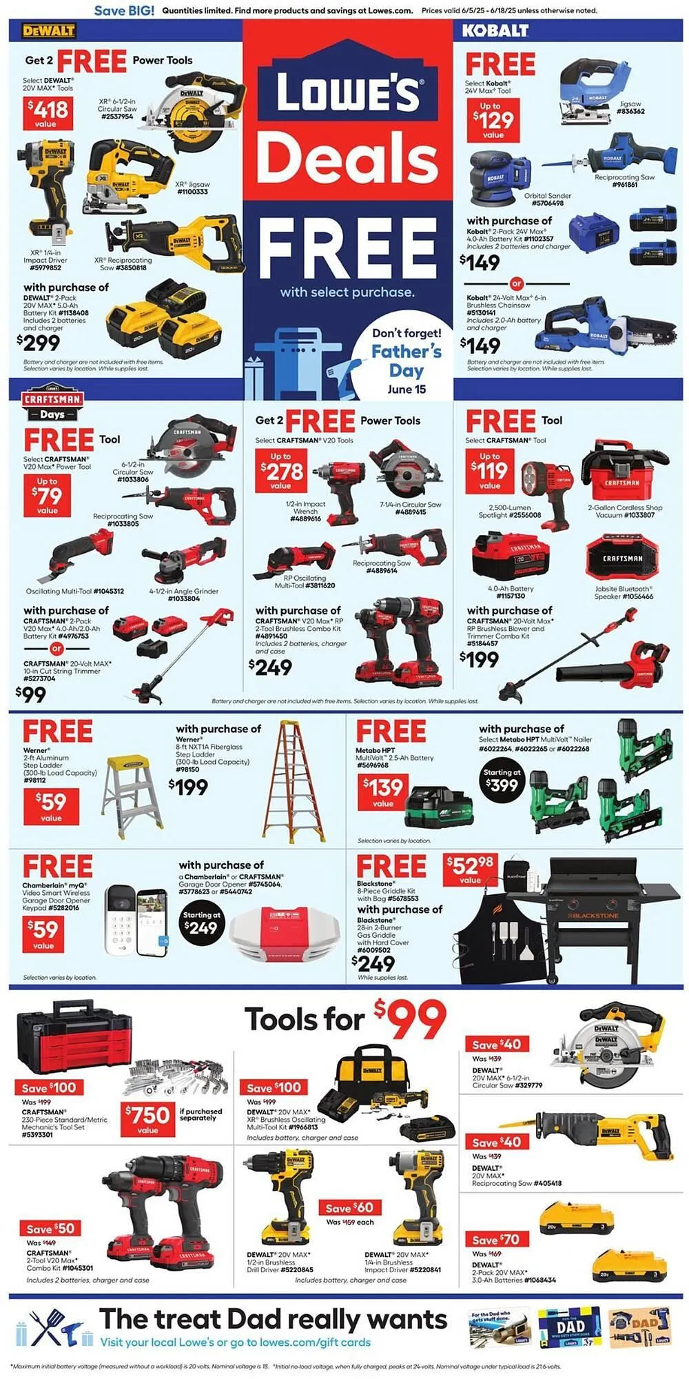 Lowes flyer - 1