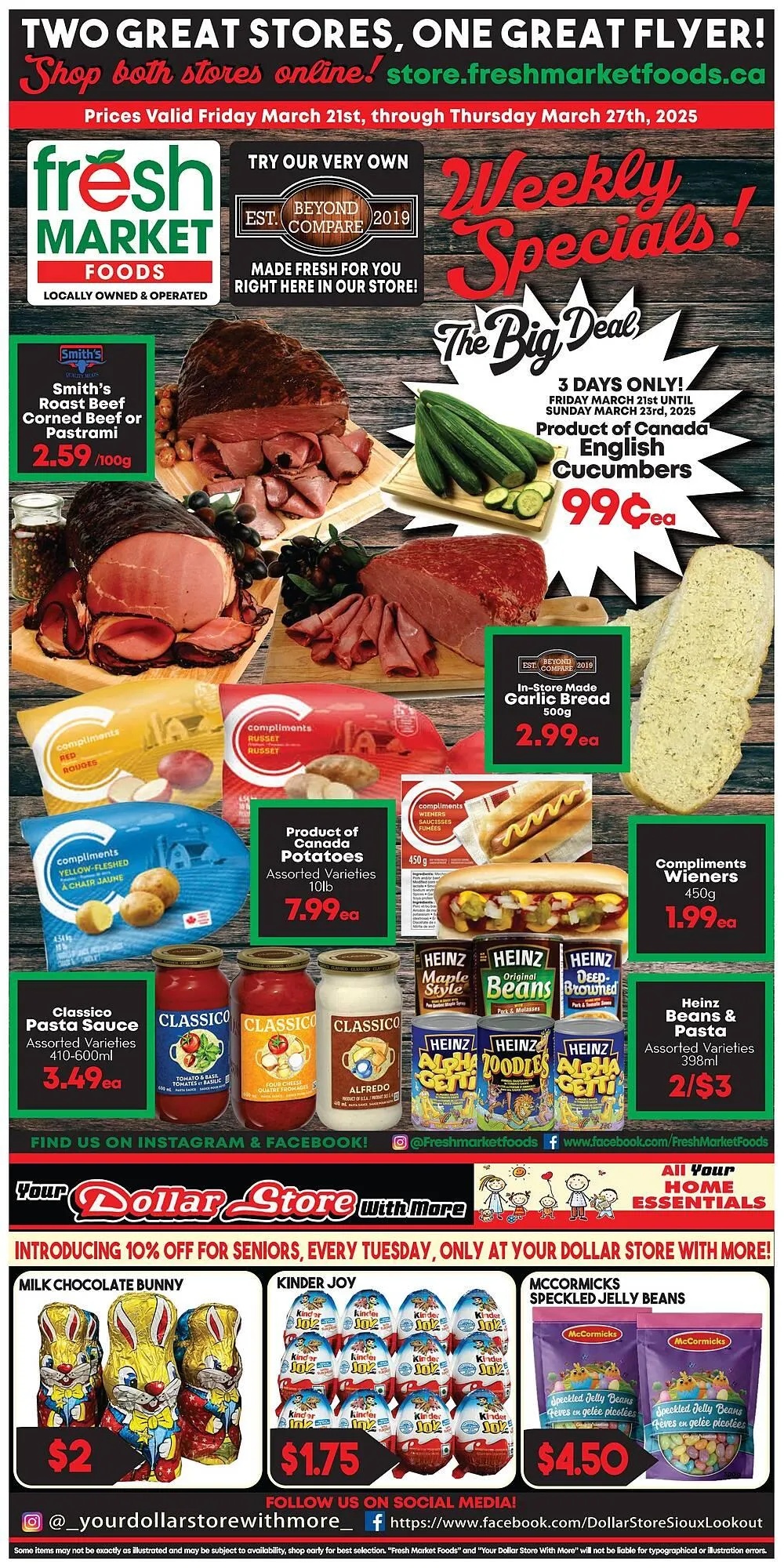 Fresh Market Foods flyer - 1
