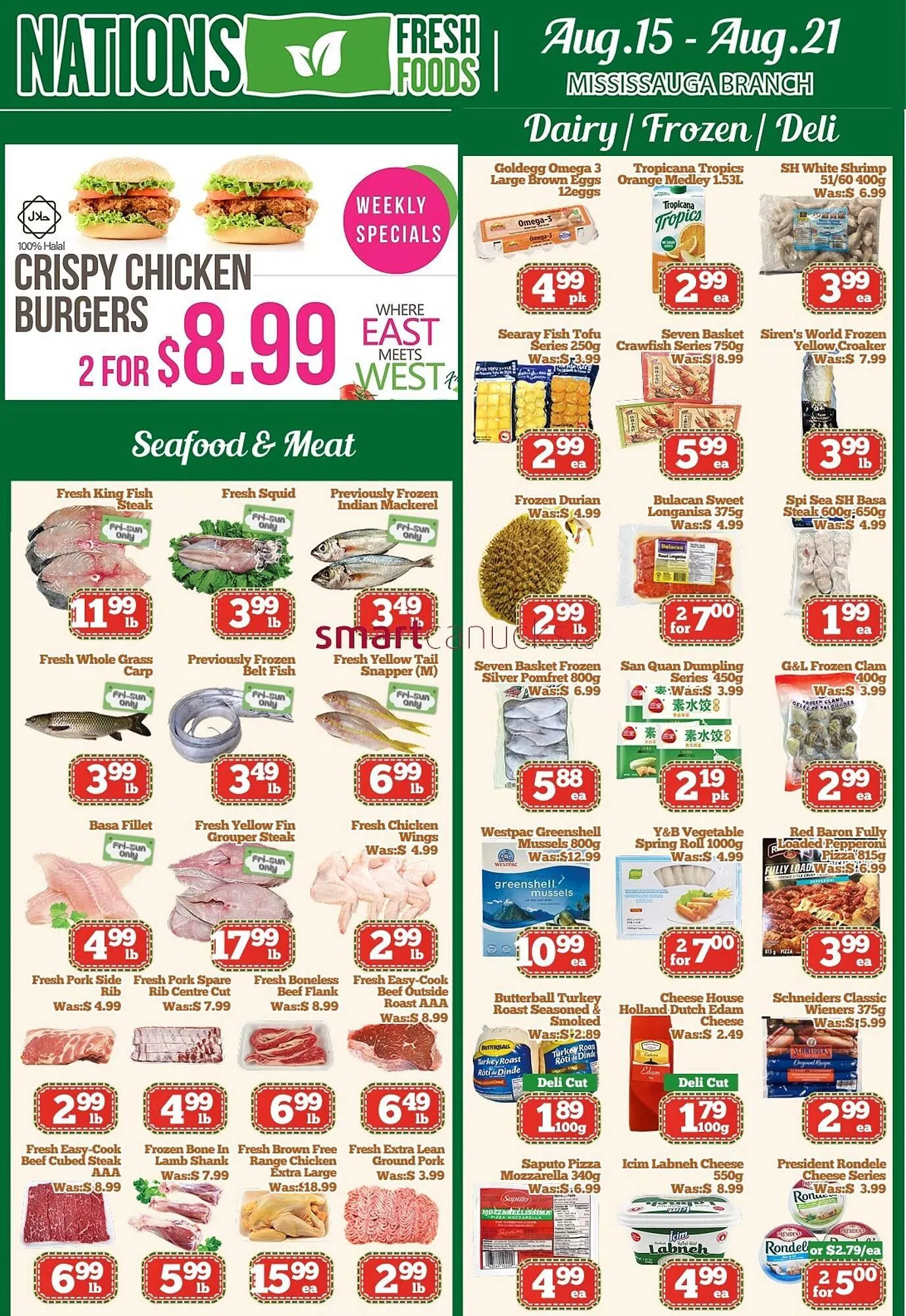 Nations Fresh Foods flyer from August 15 to August 21 2025 - flyer page 1