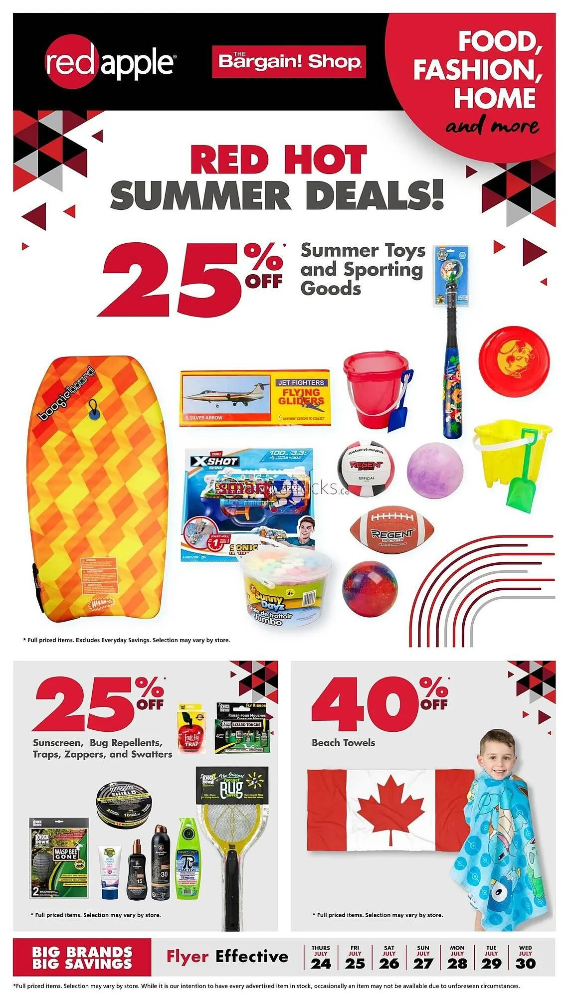 The Bargain Shop flyer - 1