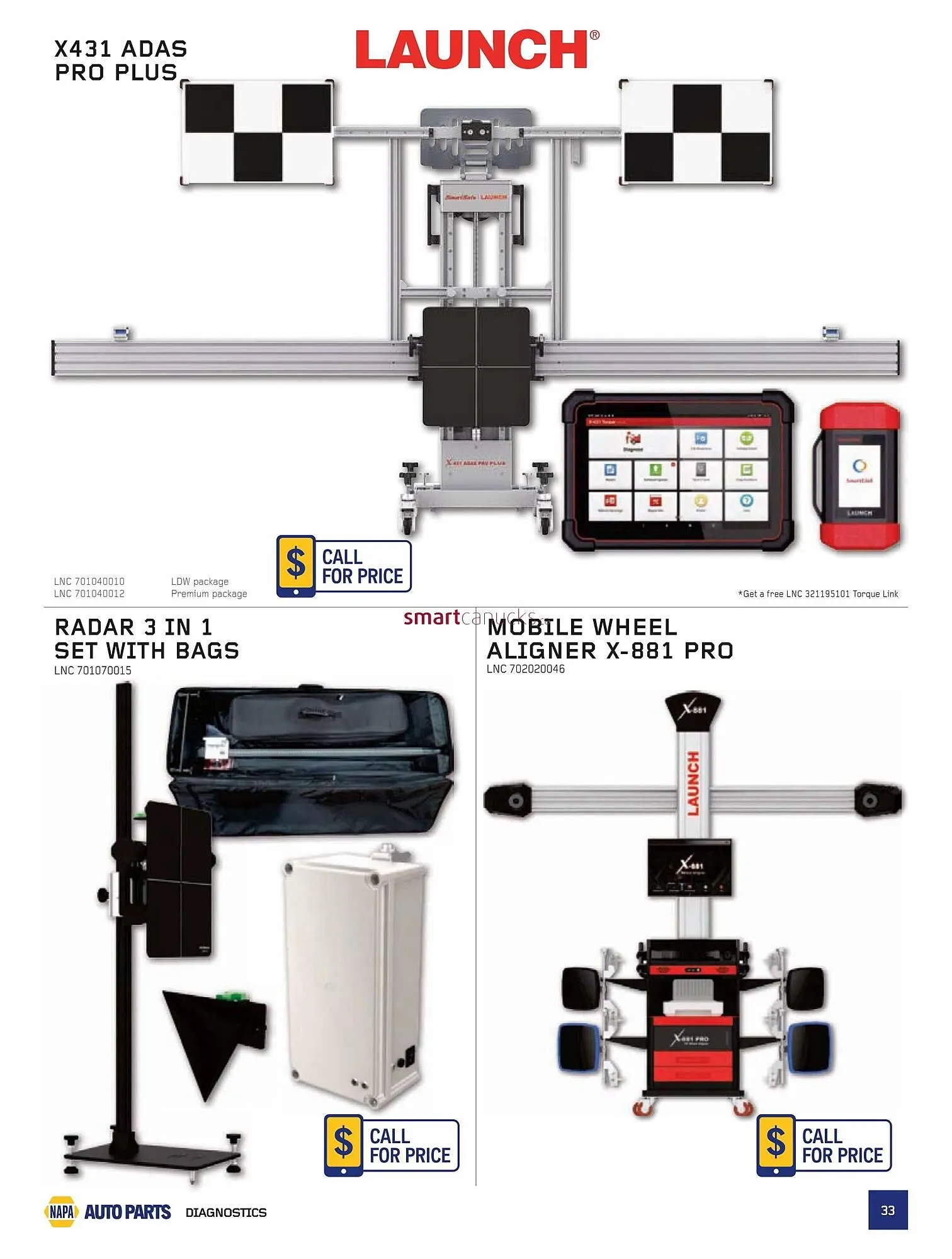 NAPA Auto Parts flyer from May 1 to May 31 2025 - flyer page 33