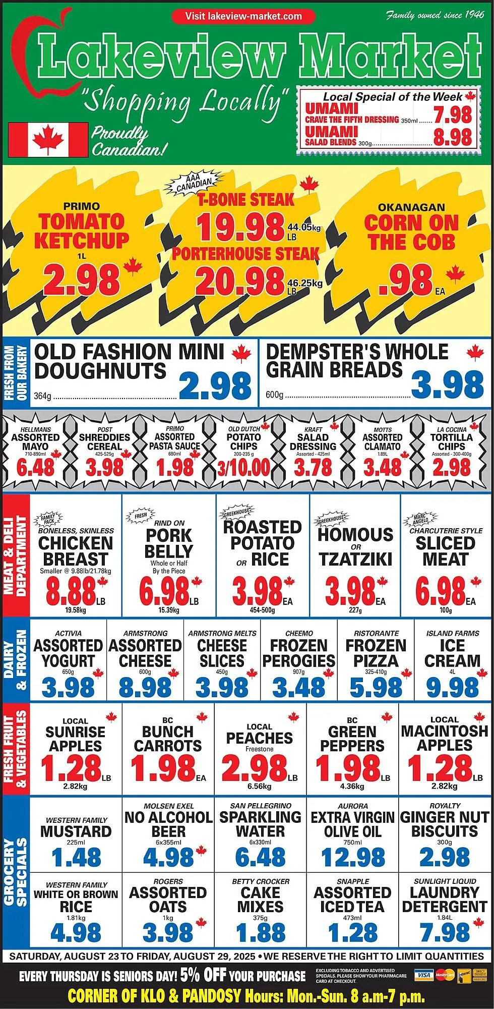 Lakeview Market flyer - 1