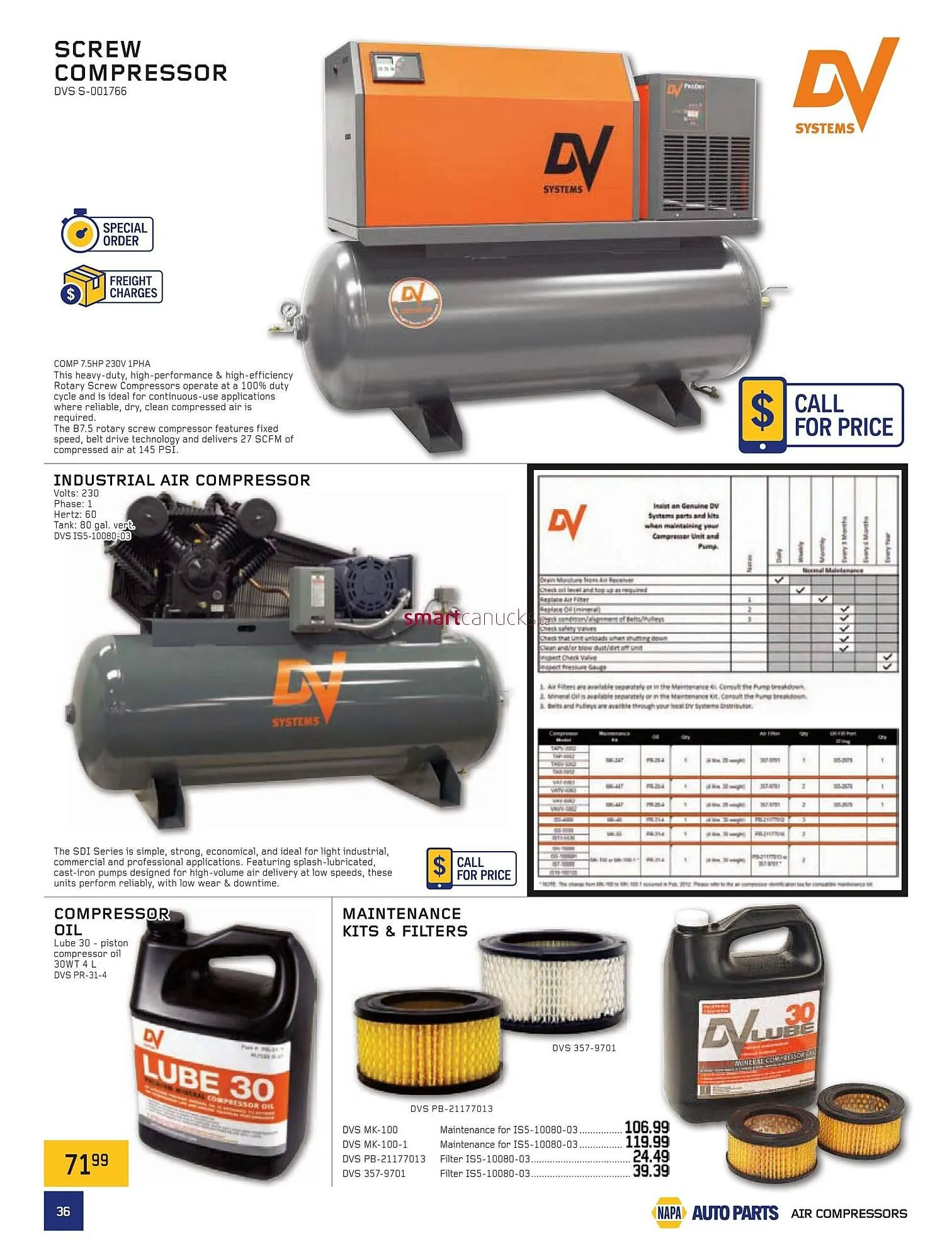 NAPA Auto Parts flyer from May 1 to May 31 2025 - flyer page 36