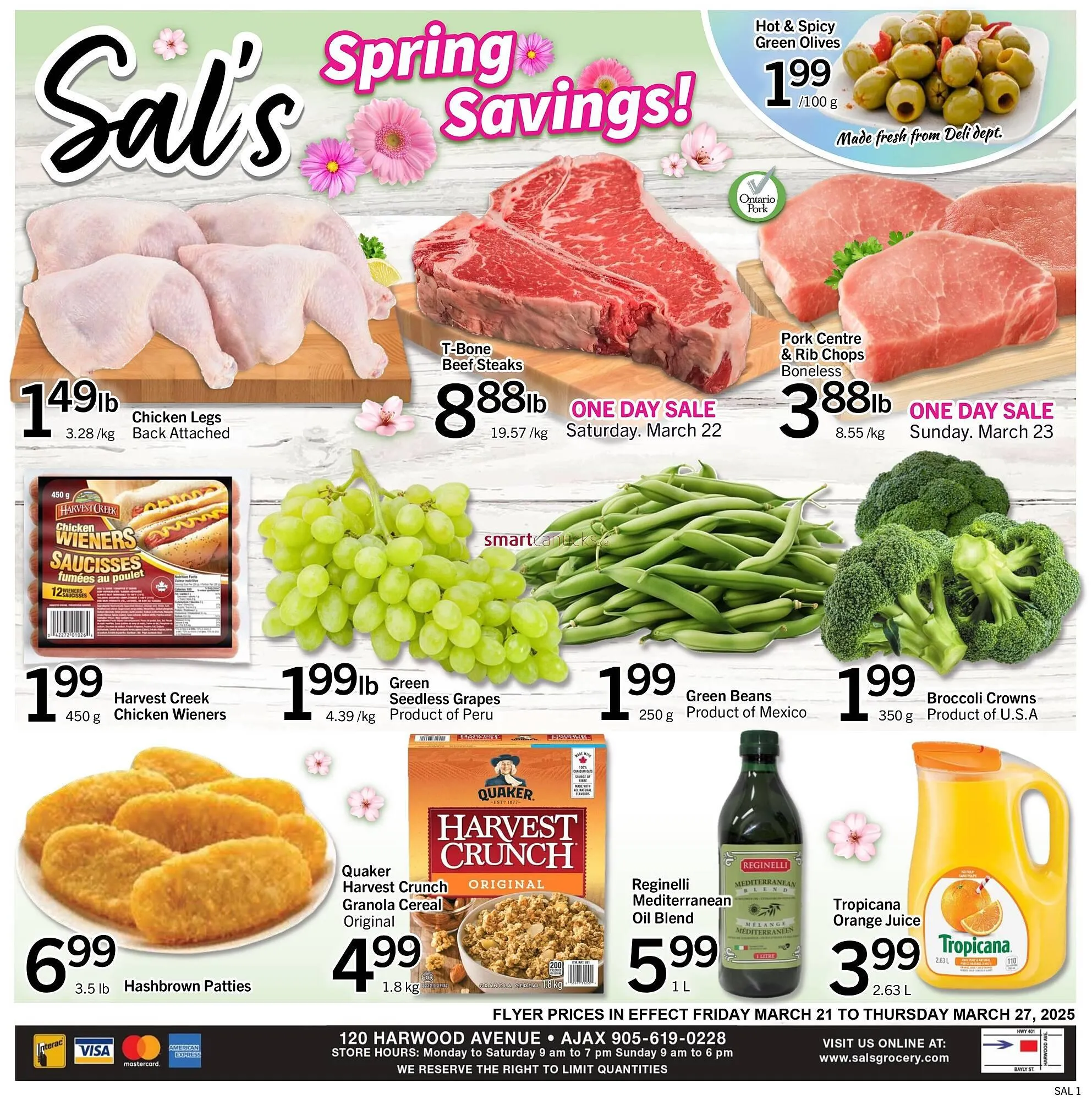 Sals Grocery flyer - 1