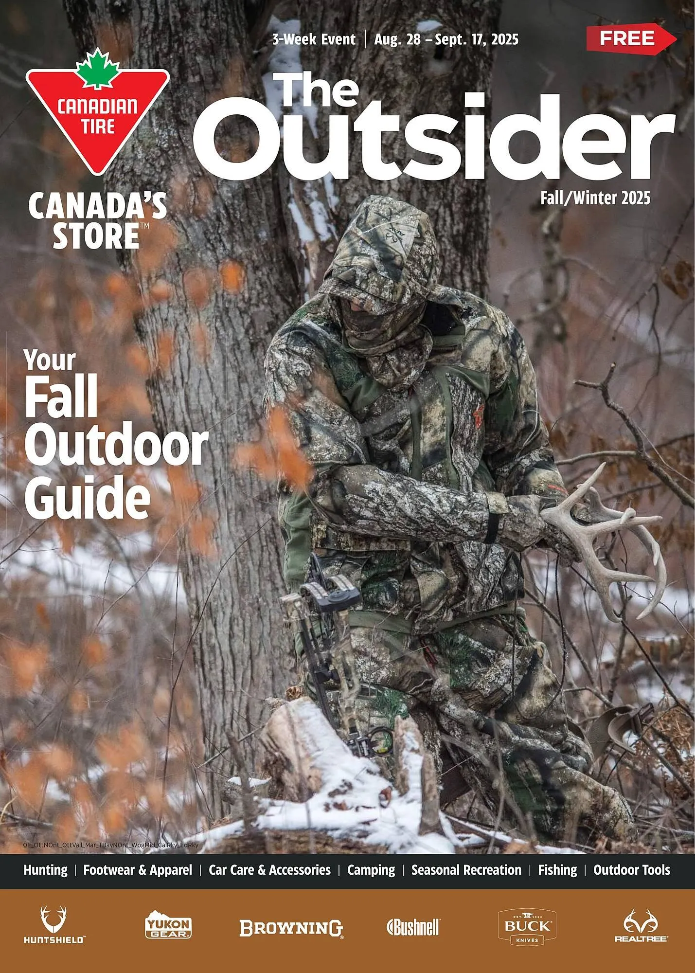 Canadian Tire flyer from August 28 to September 17 2025 - flyer page 1