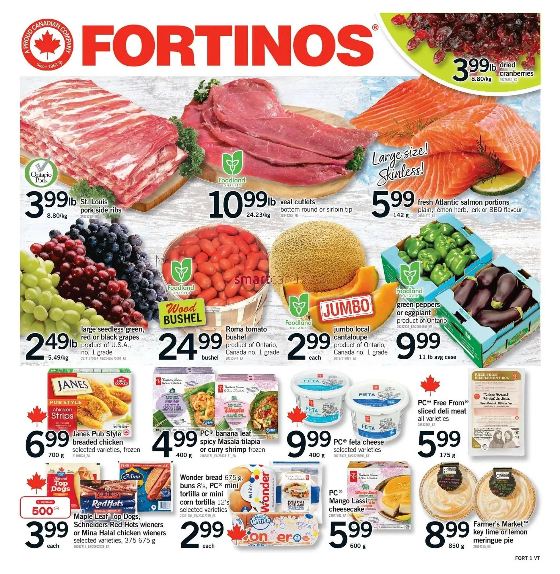 Fortinos flyer from August 14 to August 20 2025 - flyer page 1
