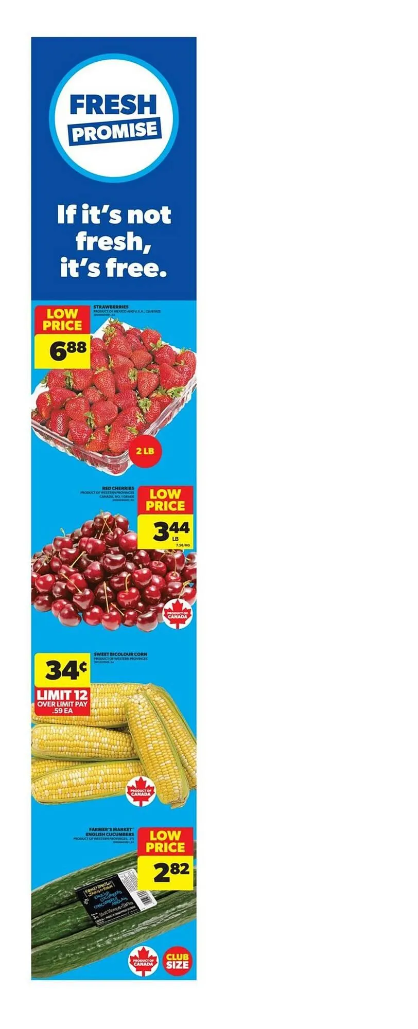 Real Canadian Superstore flyer from August 7 to August 13 2025 - flyer page 1