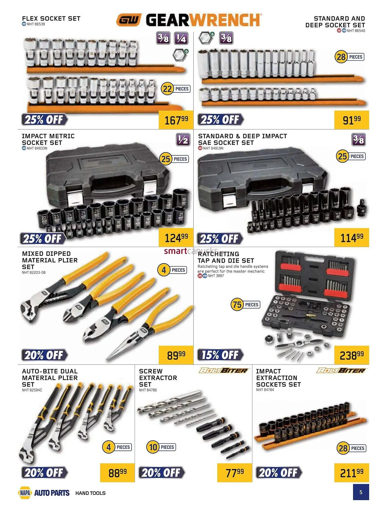 NAPA Auto Parts flyer from May 1 to May 31 2025 - flyer page 5