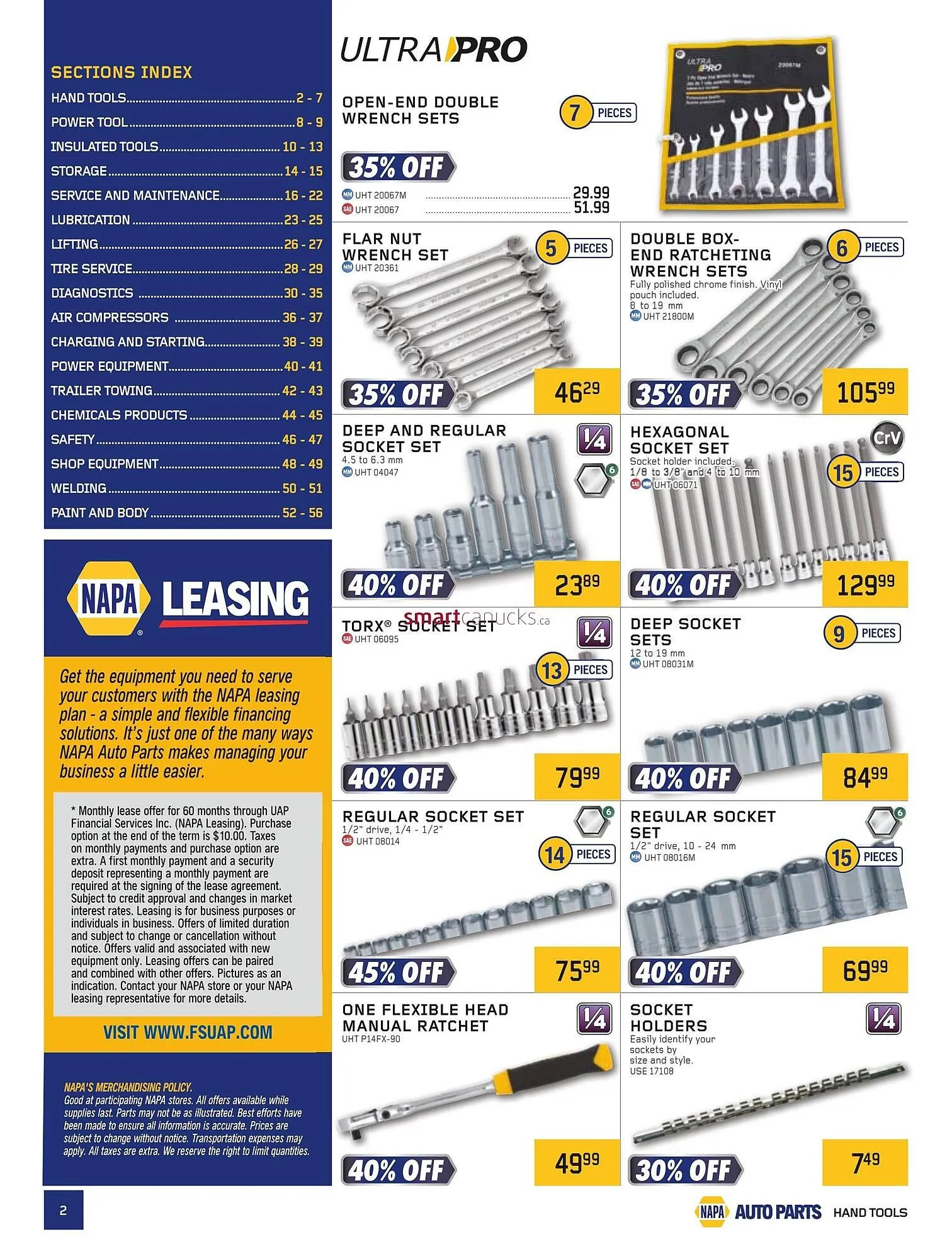 NAPA Auto Parts flyer from May 1 to May 31 2025 - flyer page 2