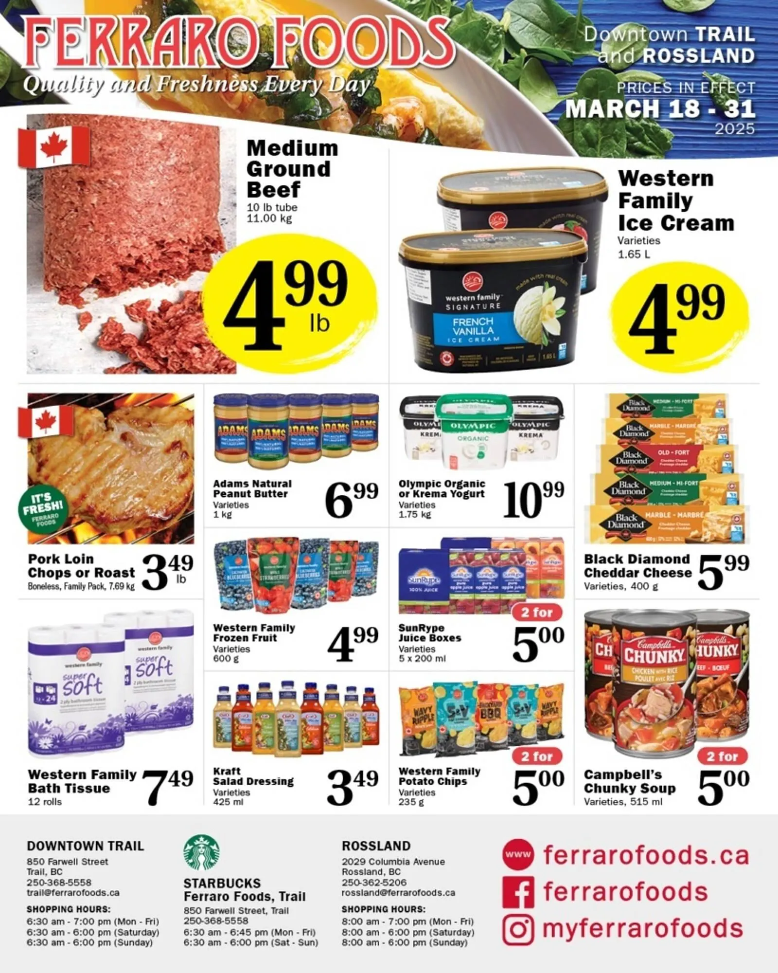 Ferraro Foods flyer - 1
