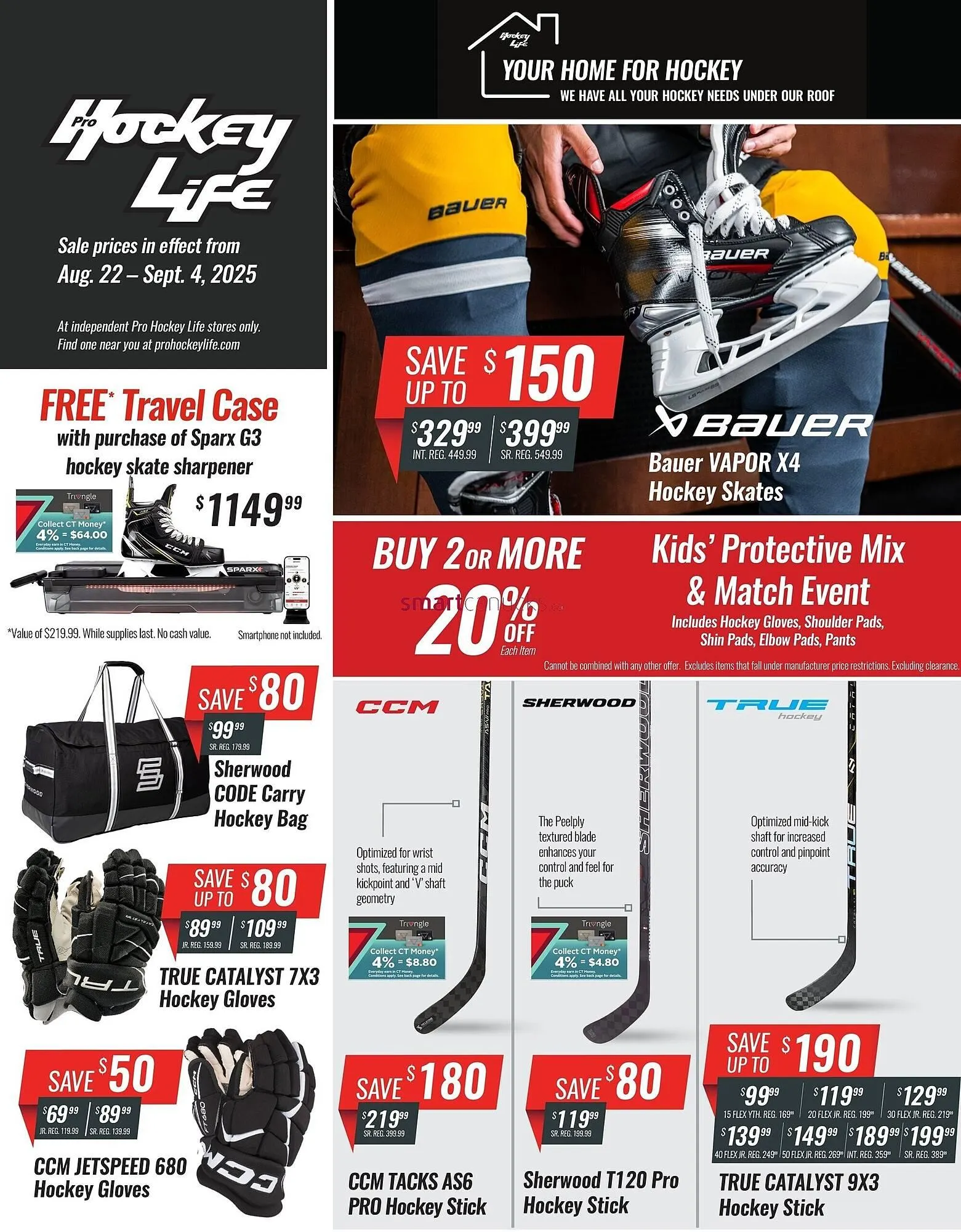 Hockey Life flyer from August 22 to August 28 2025 - flyer page 1