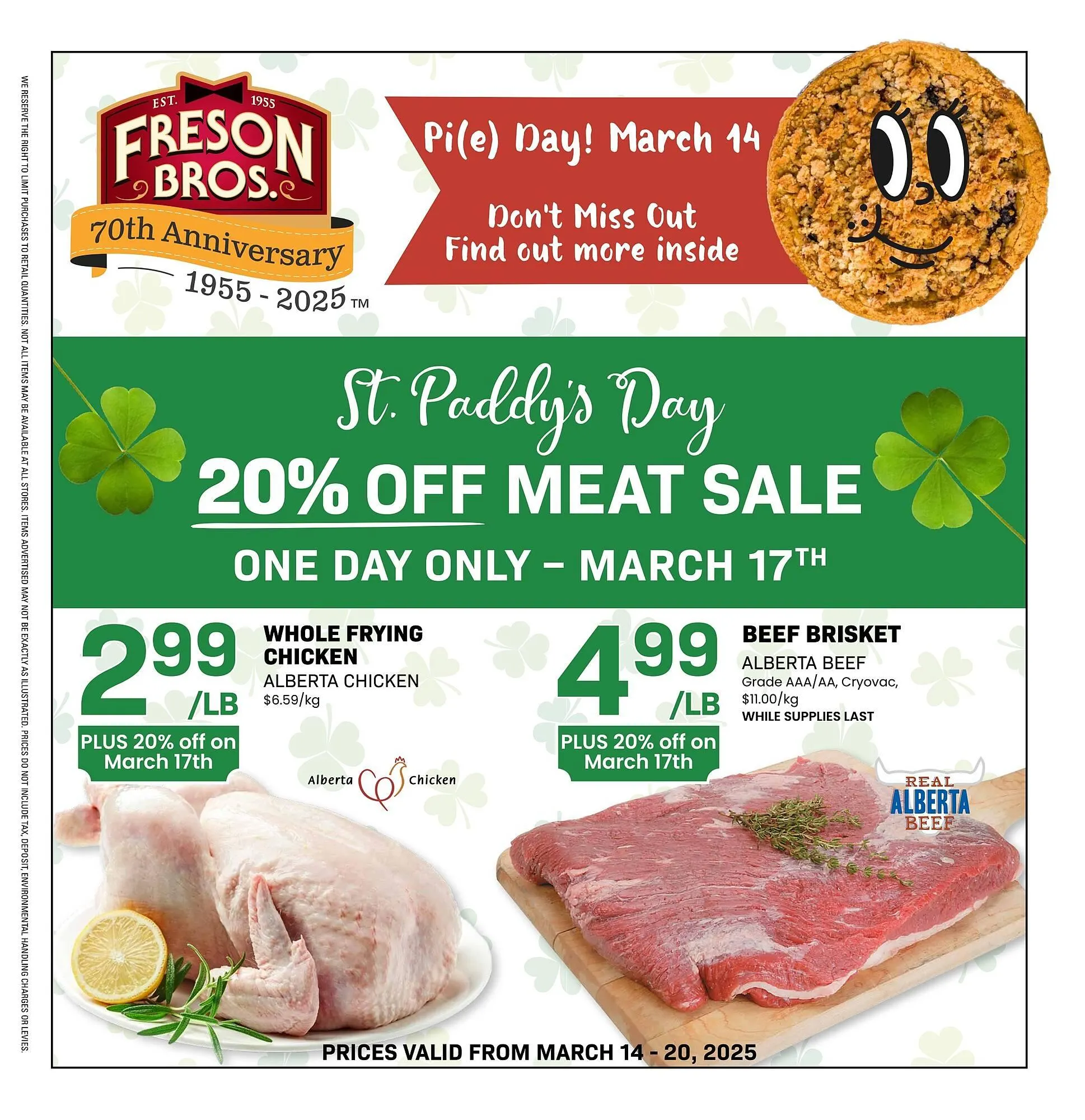 Freson Bros flyer - 1