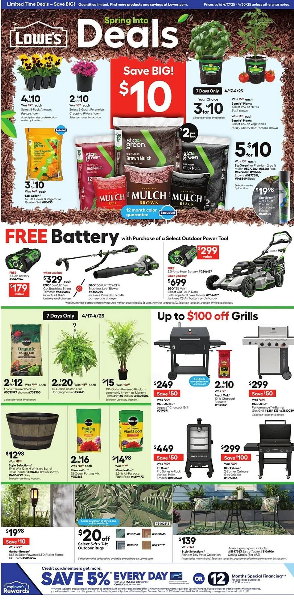 Lowes flyer - 1