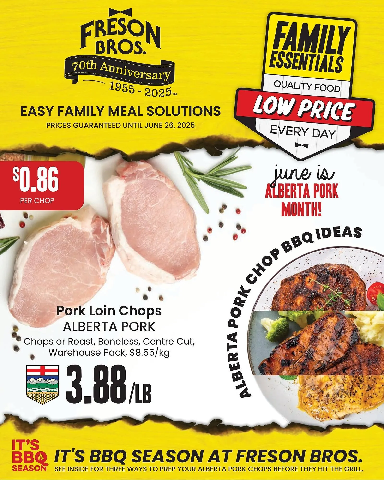 Freson Bros flyer - 1