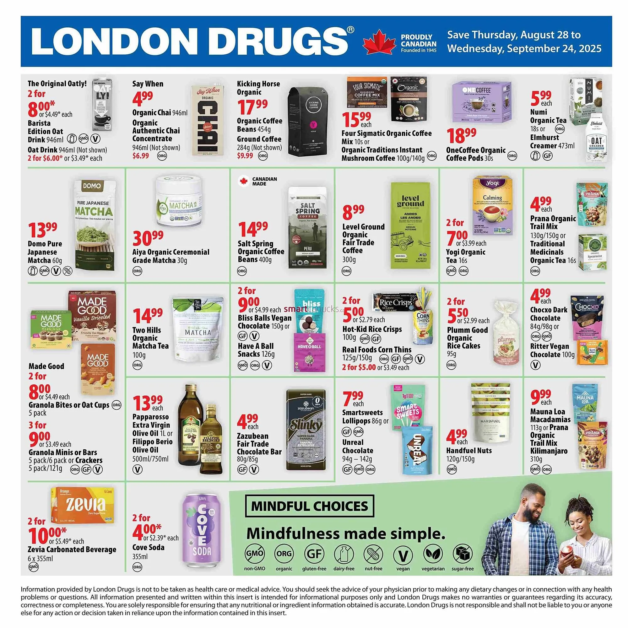 London Drugs flyer from August 27 to September 9 2025 - flyer page 1