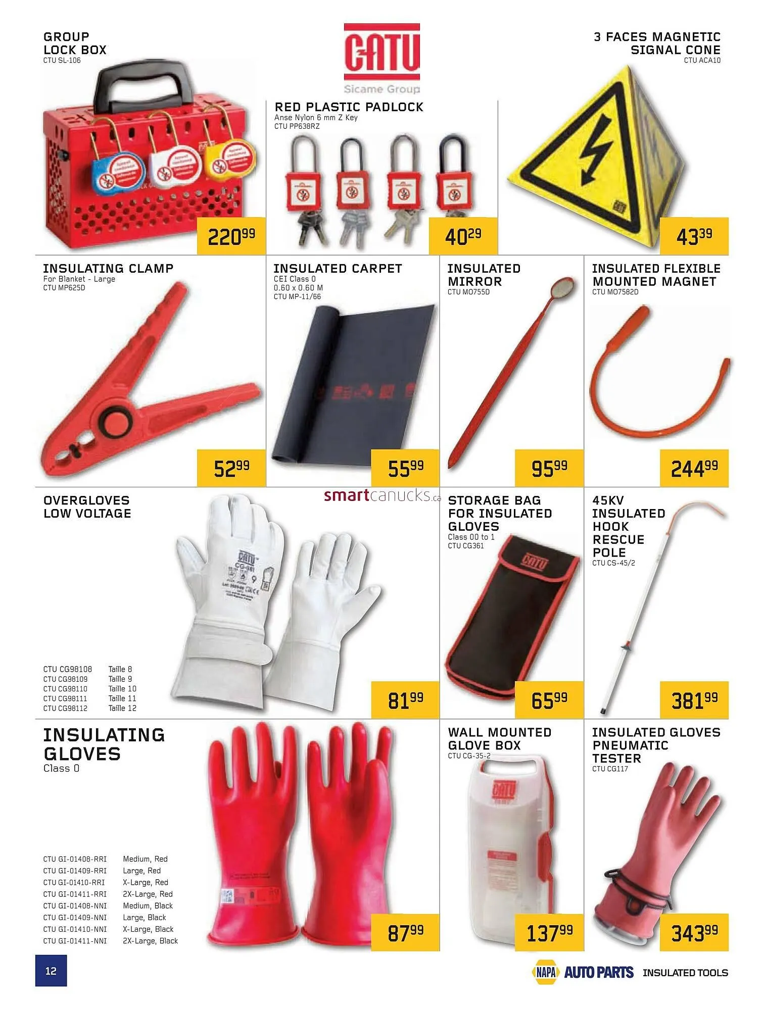 NAPA Auto Parts flyer from May 1 to May 31 2025 - flyer page 12