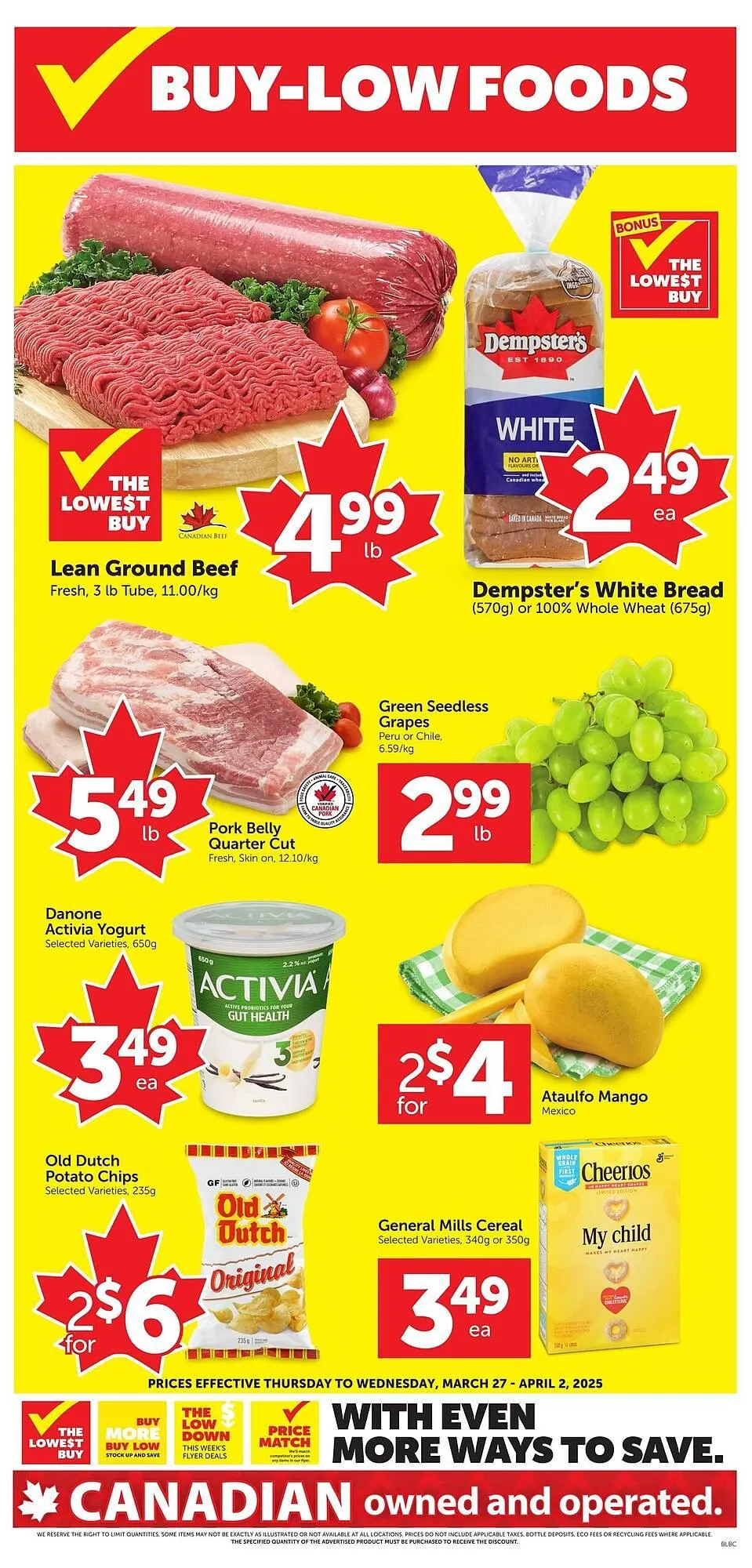 Buy-Low Foods flyer - 1
