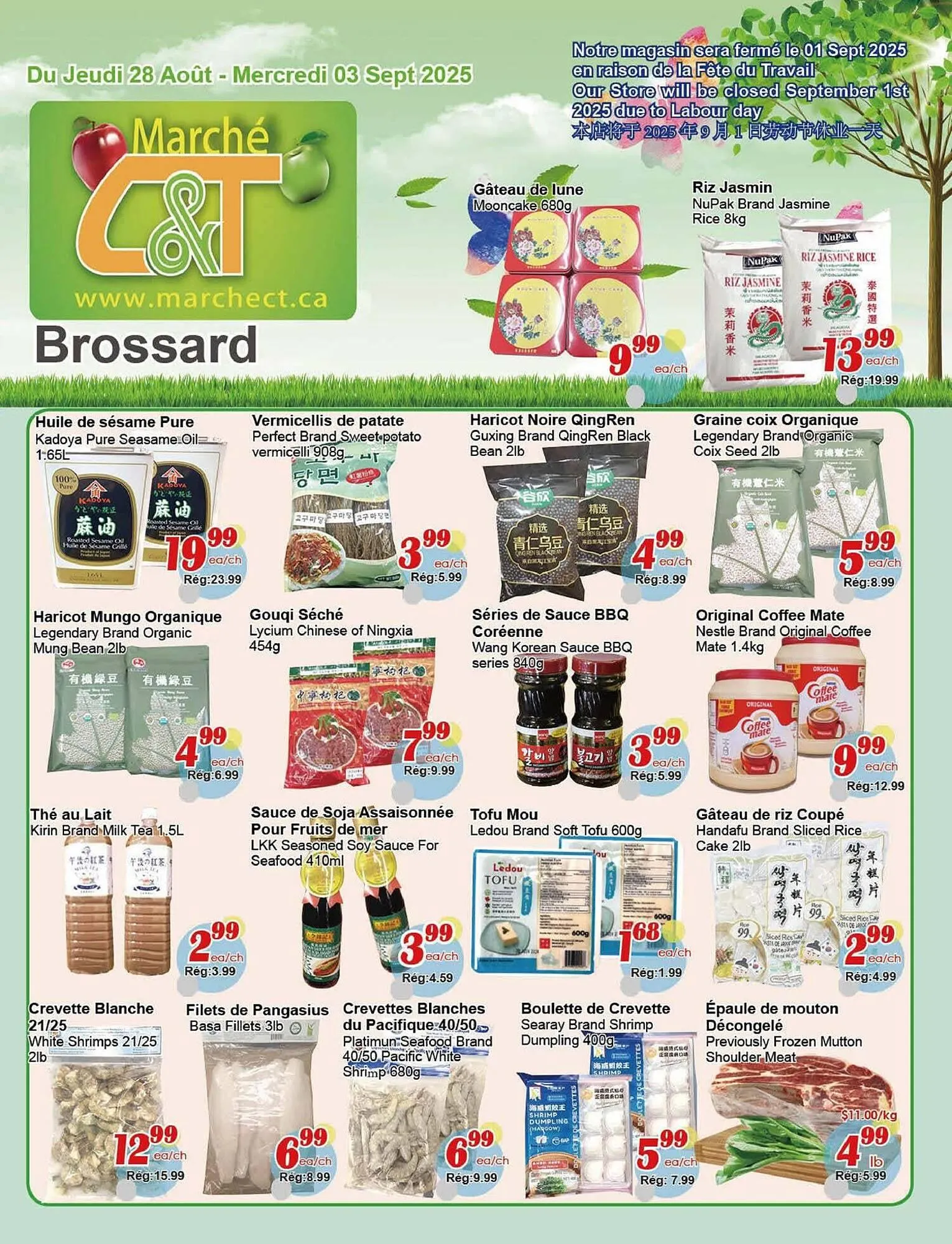 Marche C&T flyer from August 28 to September 4 2025 - flyer page 1