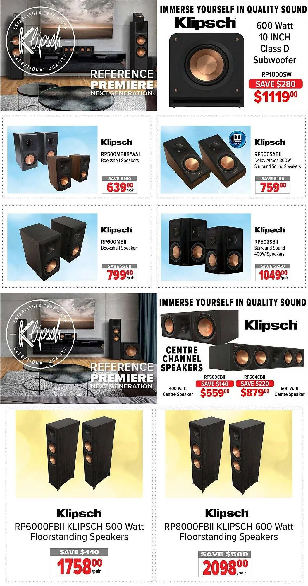 2001 Audio Video flyer from May 16 to May 23 2025 - flyer page 13