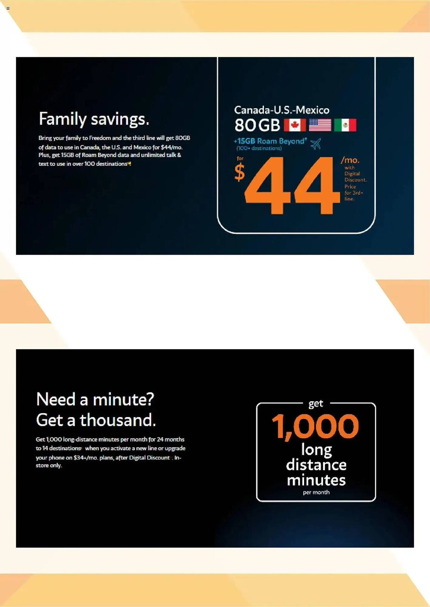 Freedom Mobile flyer from March 13 to April 16 2025 - flyer page 4