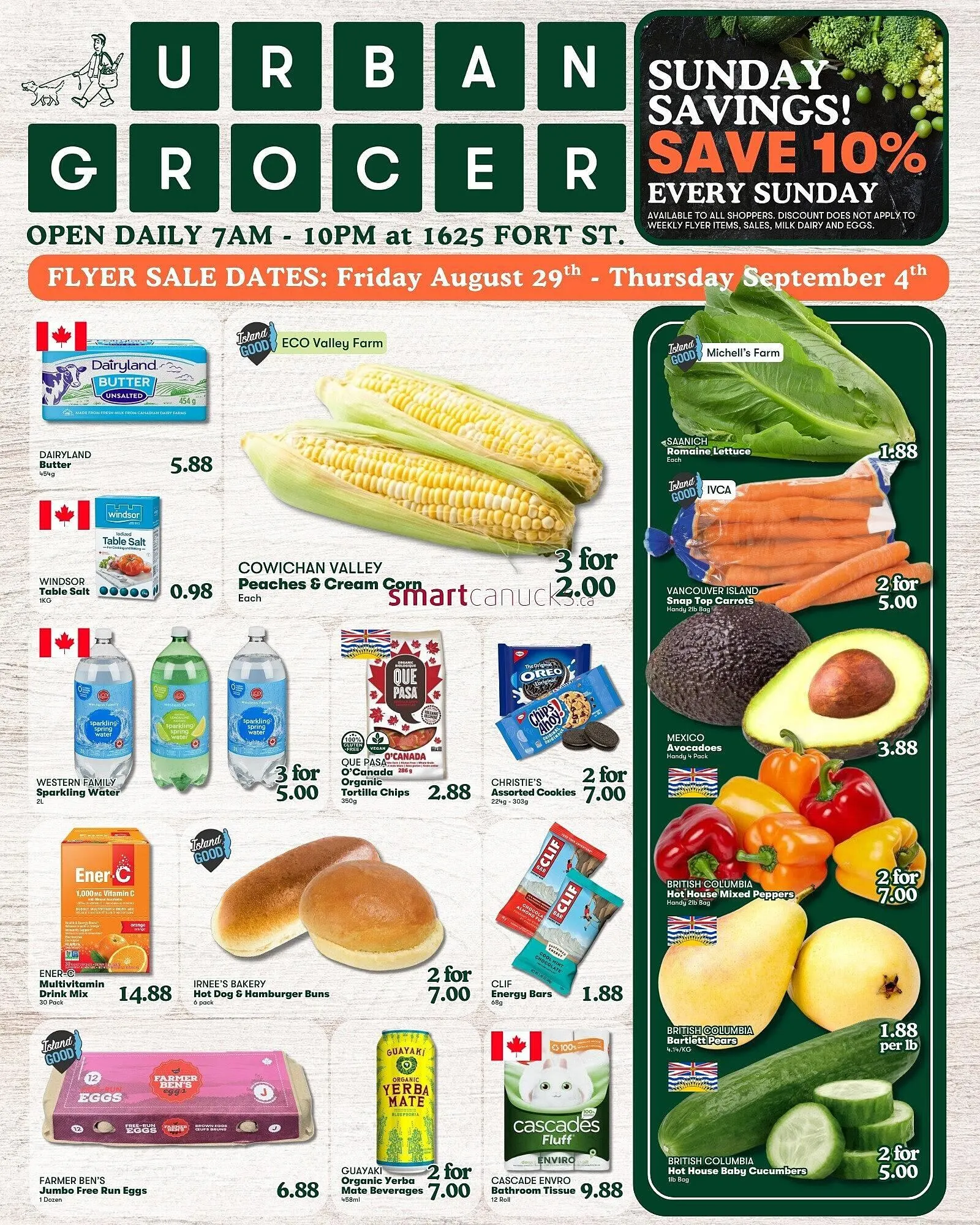 Urban Grocer flyer from August 29 to September 4 2025 - flyer page 1