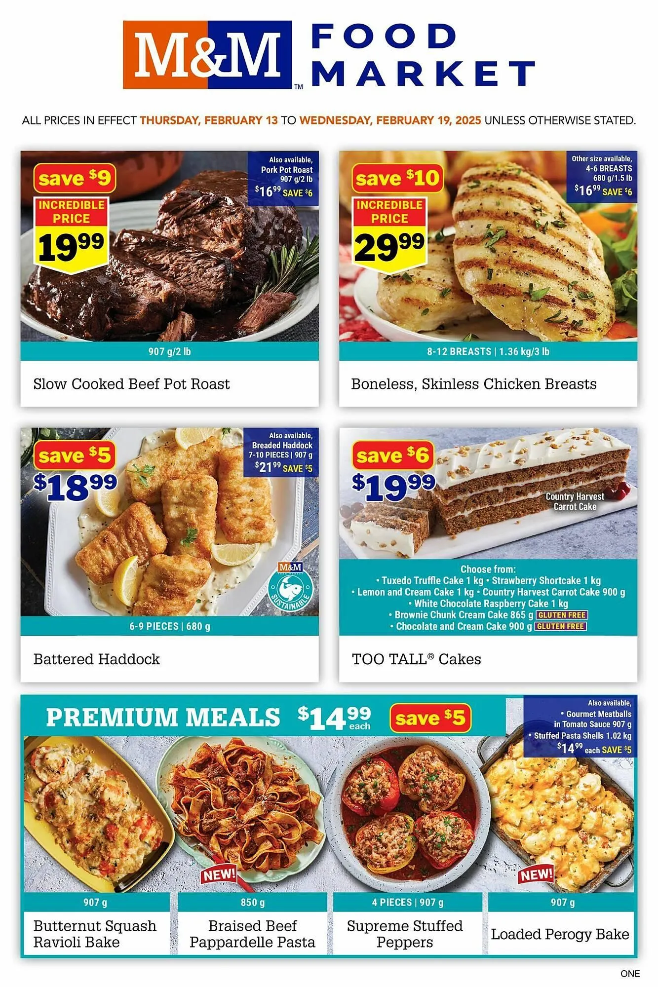 M & M Food Market flyer - 1