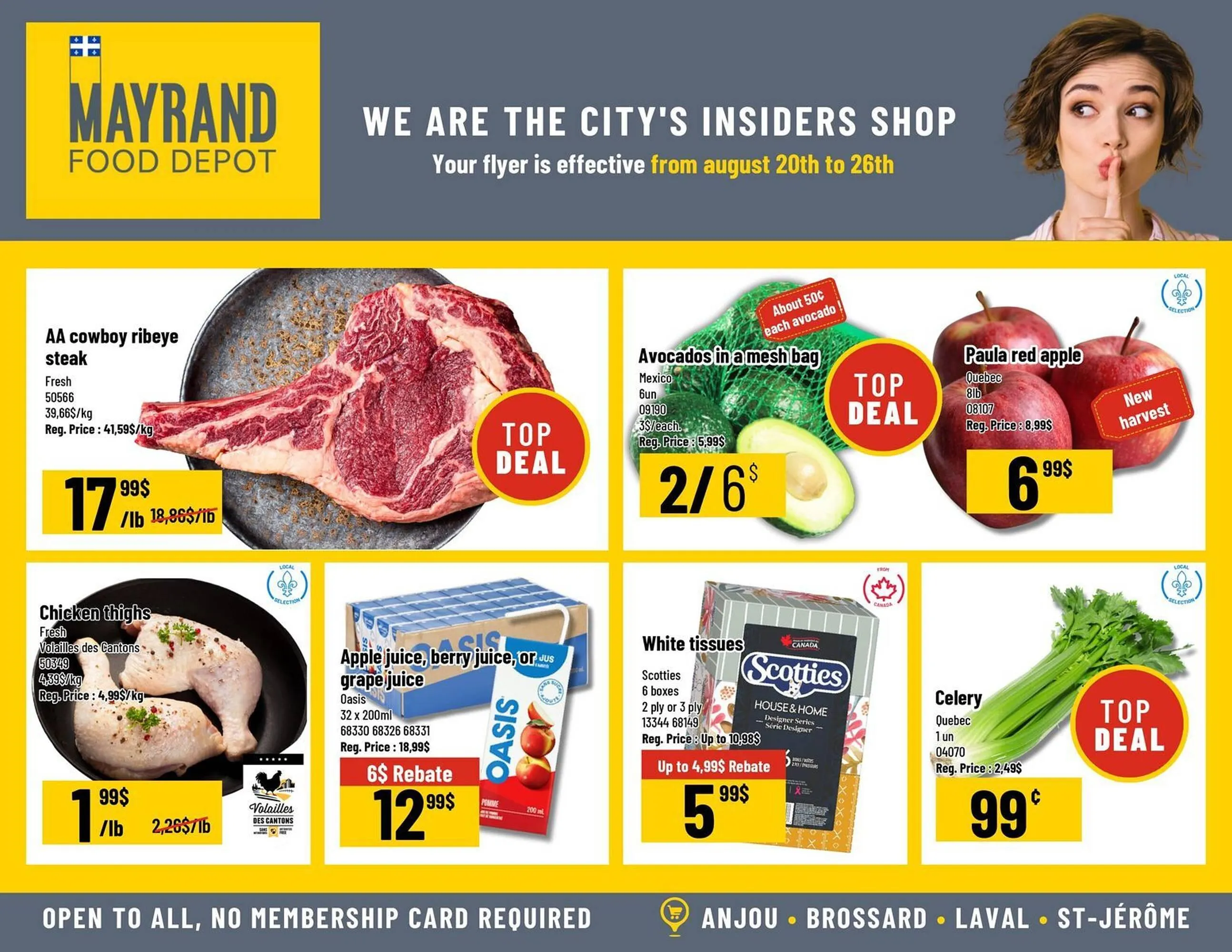 Mayrand flyer from August 20 to August 26 2025 - flyer page 1